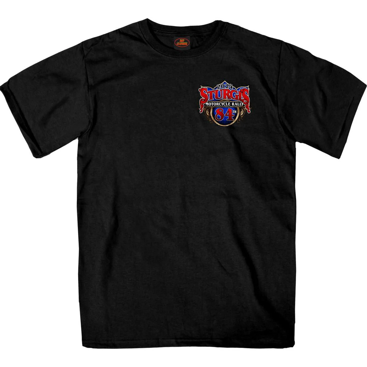 2024 Sturgis Men's Buffalo Black Motorcycle Rally T-Shirt SPB1114 - Image 3