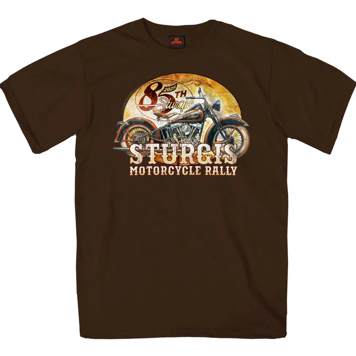2025 Sturgis Motorcycle Rally Drafting Chocolate SS T-Shirt SPB1174 - Image 2