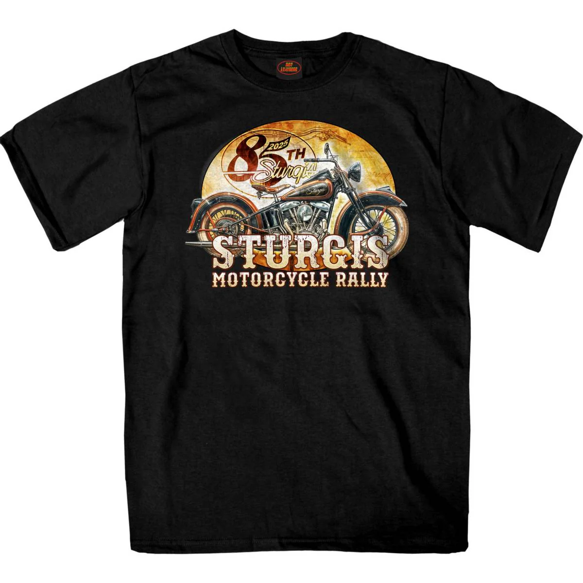 2025 Sturgis Motorcycle Rally Drafting SS Black T-shirt SPB1173 - Image 2
