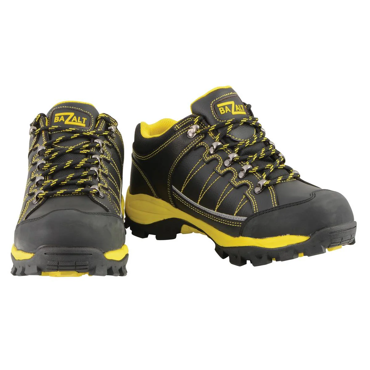 Bazalt MBM9121ST Men’s Black & Yellow Waterproof Frost-Proof Leather Work Shoes with Composite Toe - Image 10
