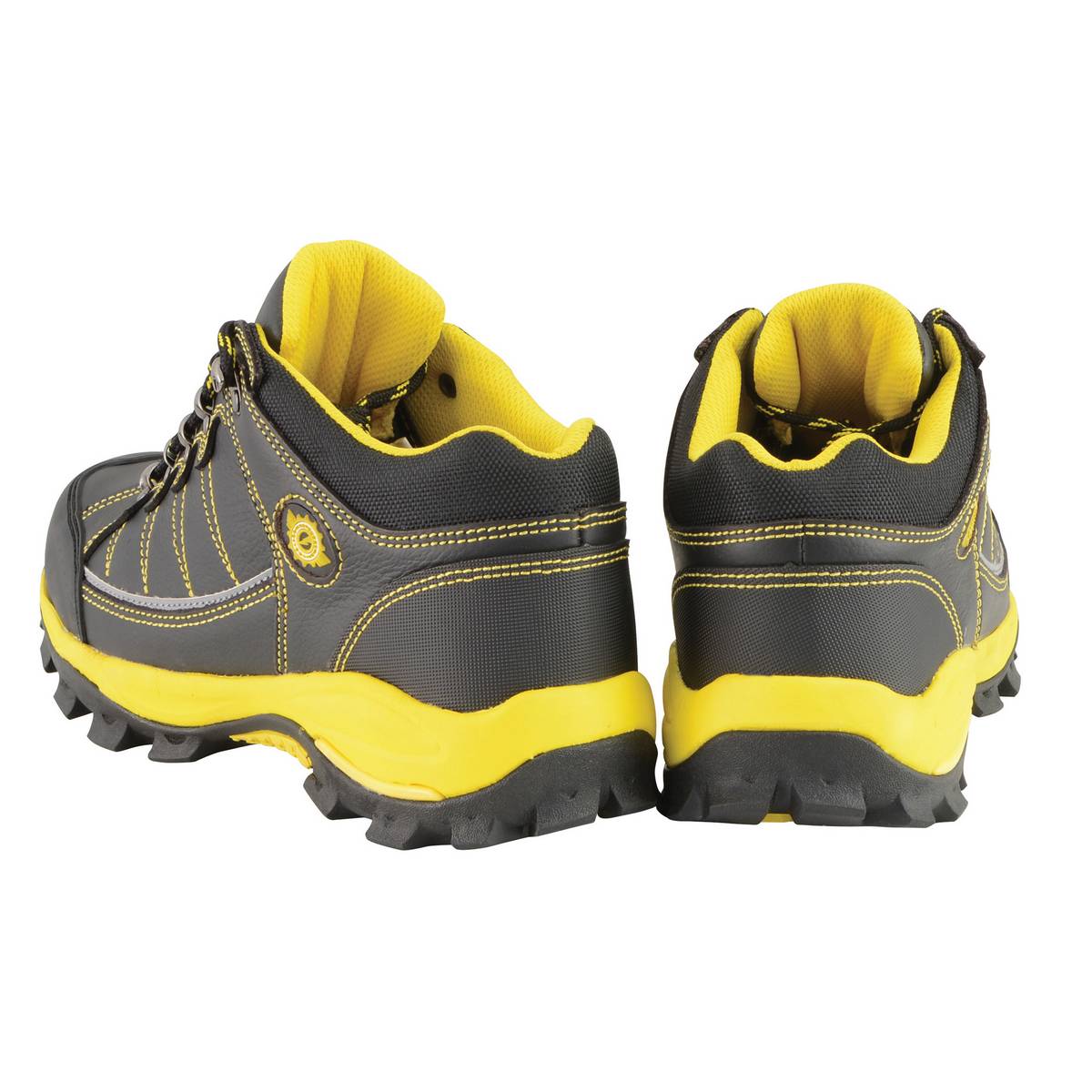 Bazalt MBM9121ST Men’s Black & Yellow Waterproof Frost-Proof Leather Work Shoes with Composite Toe - Image 7