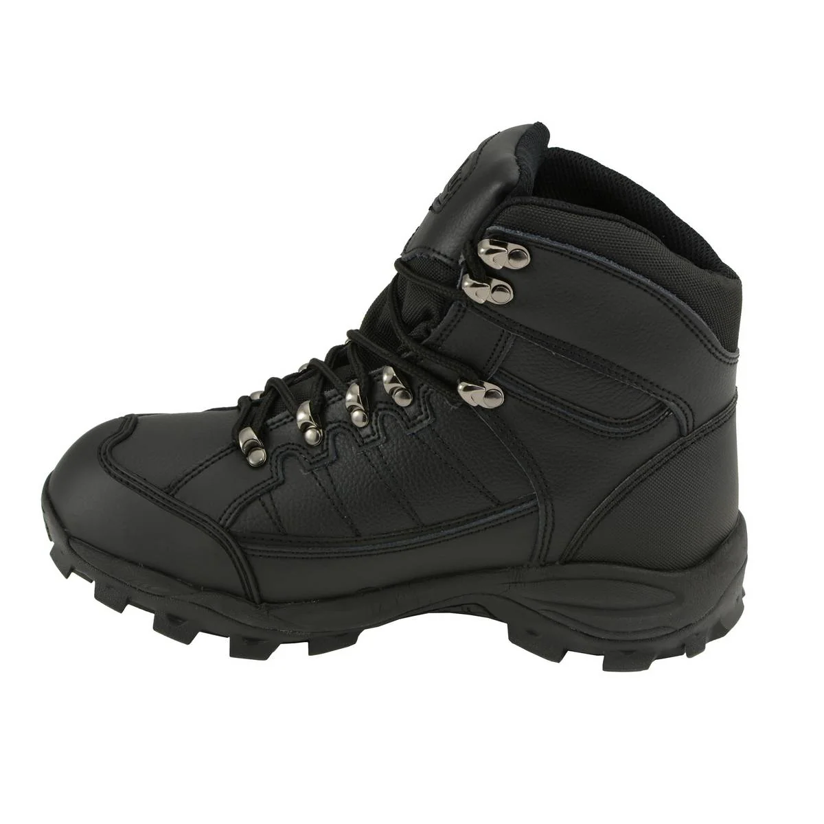 Bazalt MBM9129ST Men’s Black Waterproof Frost-Proof Leather Work Boots with Composite Toe - Image 5