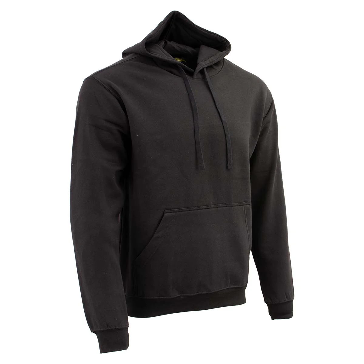 Biker Clothing Co. BCC118027 Men's Classic Black Pullover Hoodie Sweater - Image 3