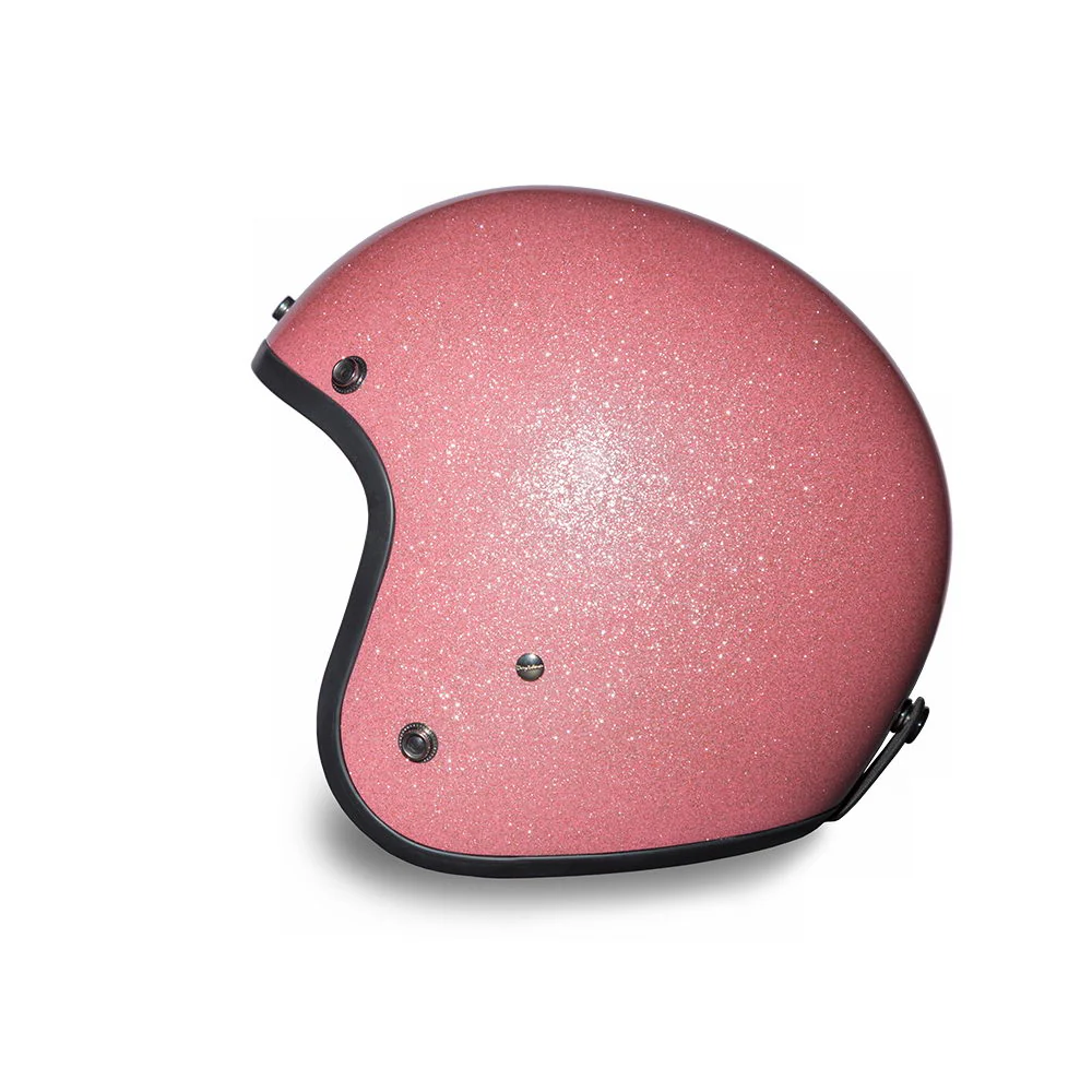 Close Out Daytona Helmets DC7-P ‘Cruiser’ Pink Metal Flake ¾ Open Face Helmet - Image 3