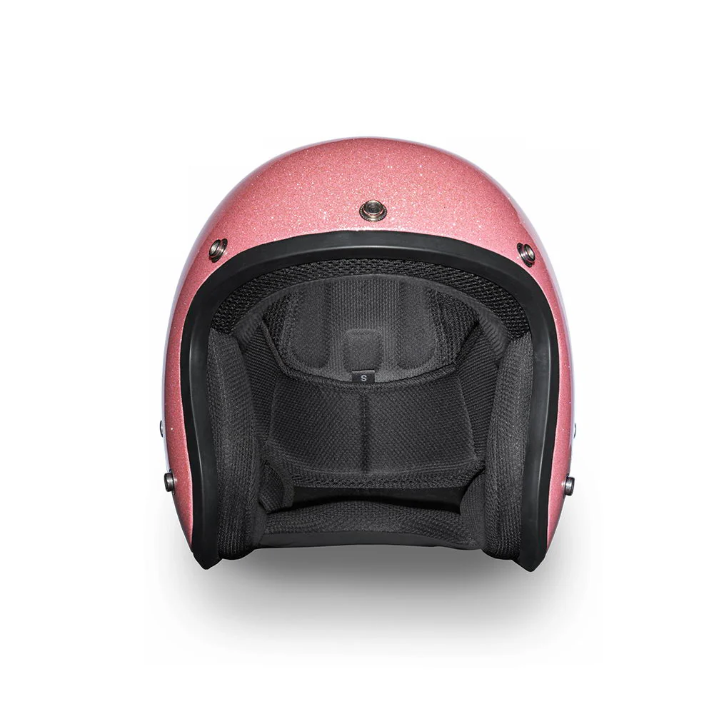 Close Out Clearance Daytona Helmets DC7-P ‘Cruiser’ Pink Metal Flake ¾ Open Face Helmet - Image 7