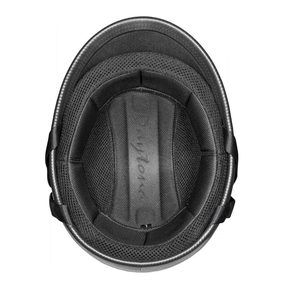 Close Out Clearance Daytona Helmets H1-A ‘Hawk’ Polo Style HI-Gloss Black Half Face Helmet - Image 7