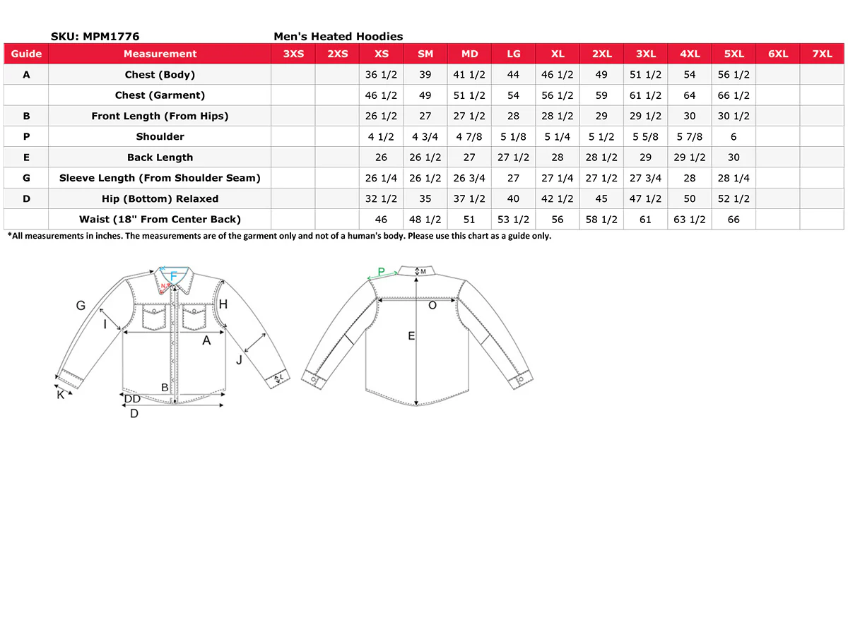 Nexgen Heat NXM1776SET Men's Camouflaged Heated Zipper Hoodies - Warming Camo Hoodie for Hunting w/ Battery - Image 3