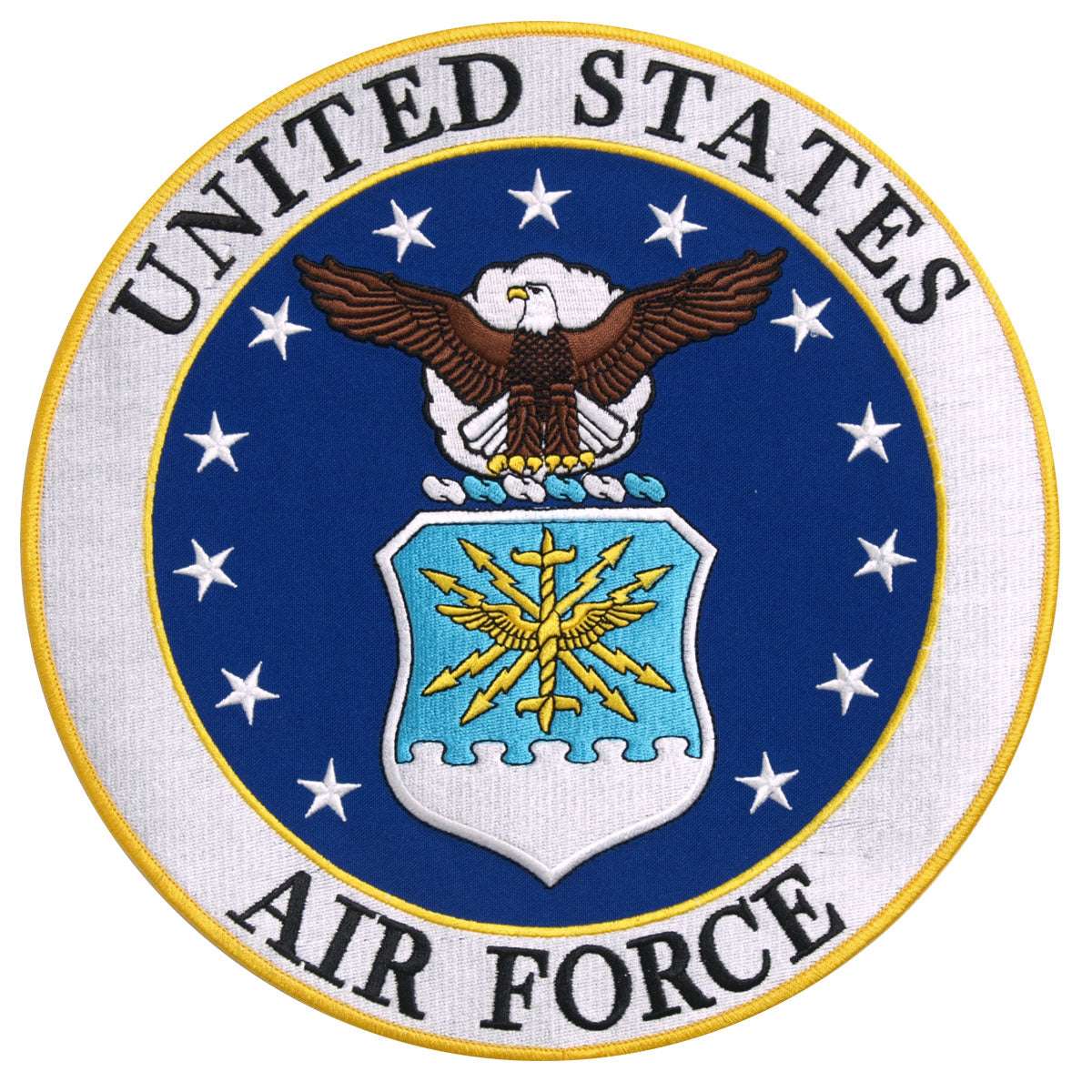 Hot Leathers 3" x 3" United States Air Force Logo Military Patch PPE1180