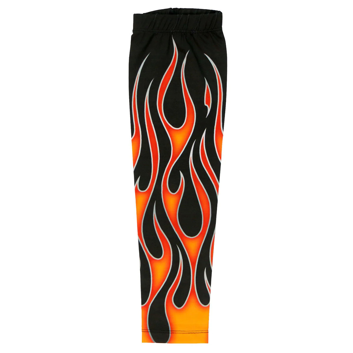 Hot Leathers ARM1007 Flames Orange Arm Sleeve - Image 2