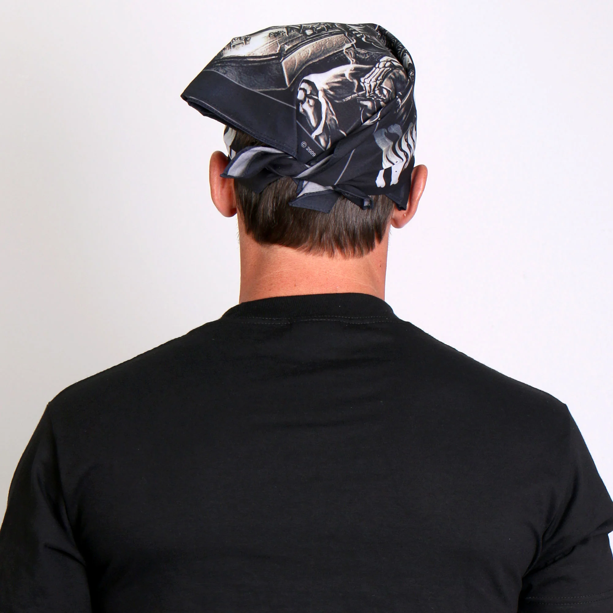 Hot Leathers BAB1047 Ride Or Die Saloon Bandana - Image 3