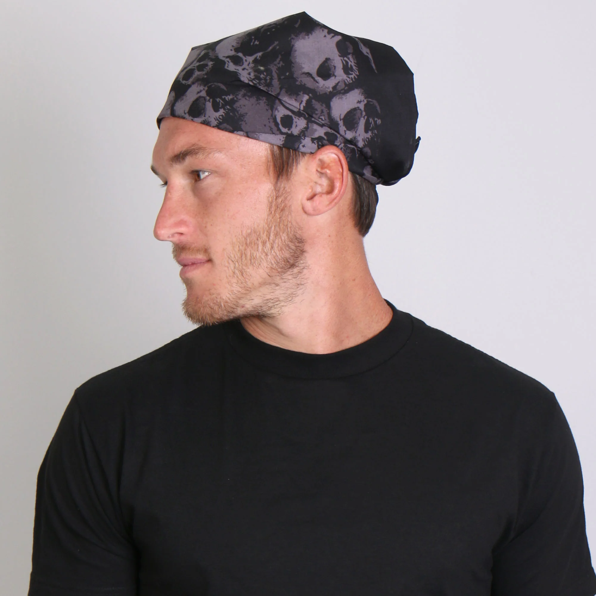 Hot Leathers BAB1063 Ancient Skulls Bandana - Image 2