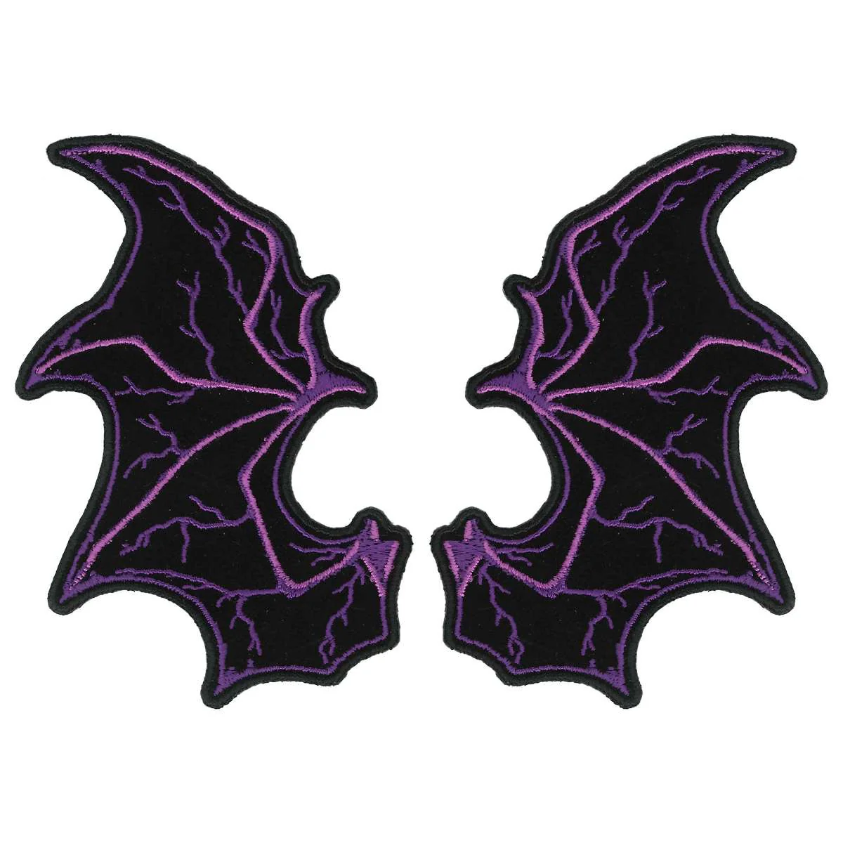 Hot Leathers Bat Wing 4" Patch PPQ1425