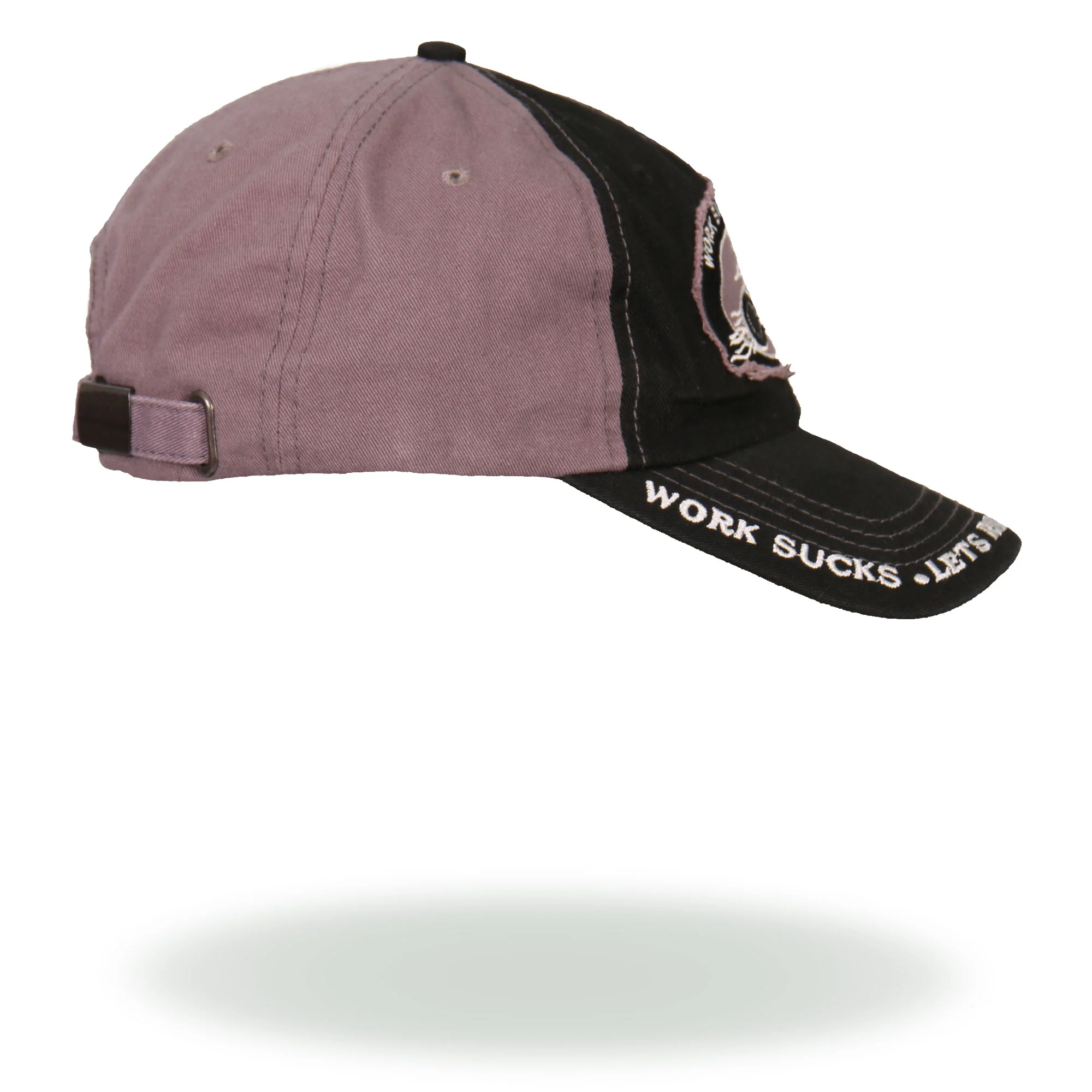 Hot Leathers BCA1010 Work Sucks Motorcycle Ball Cap - Image 5