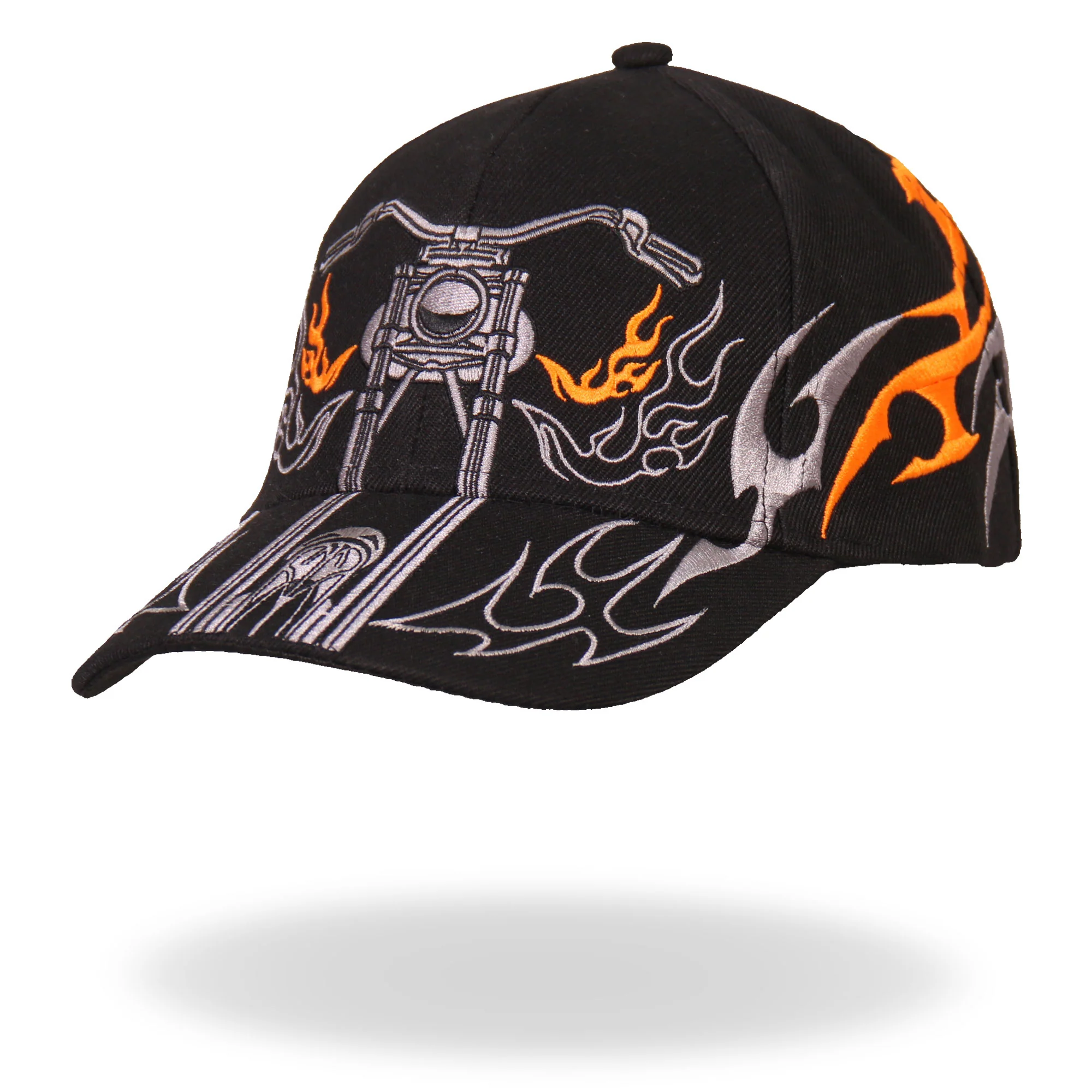 Hot Leathers BCA1024 Tribal Bike Ball Cap - Image 2