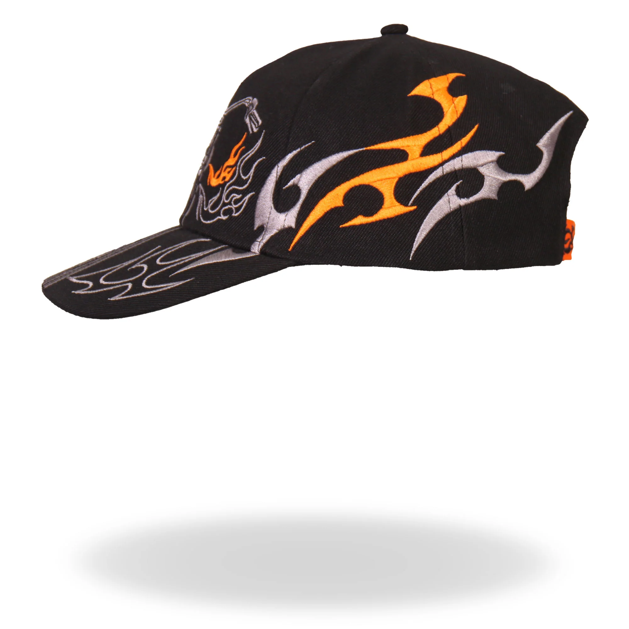 Hot Leathers BCA1024 Tribal Bike Ball Cap - Image 3