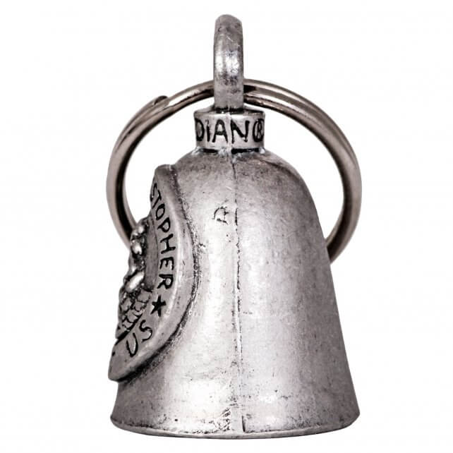 Hot Leathers BEA1085 St. Christopher Guardian Bell - Image 2