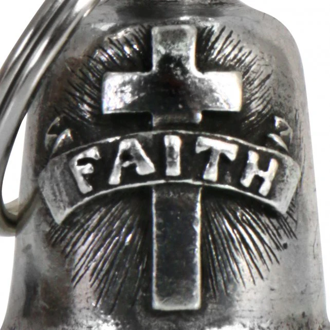 Hot Leathers BEA3021 Faith Cross Guardian Bell - Image 2