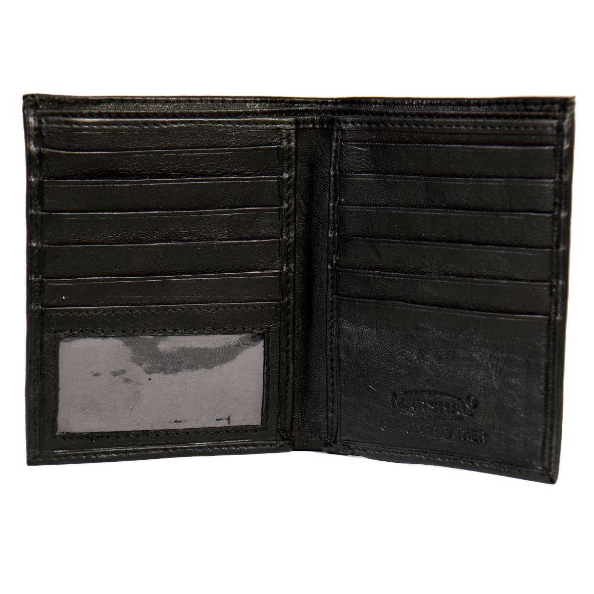 Hot Leathers Bifold RFID Blocking Wallet with Zipper Pocket WLD1017 - Image 2