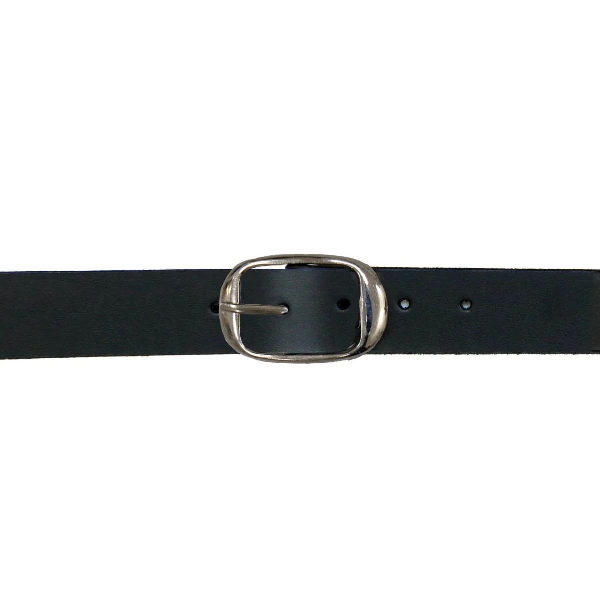 Hot Leathers BLA1132 Men's Don't Thread On Me Black Leather Belt w/ Interchangeable Buckle - 1.5 inches Wide - Image 7