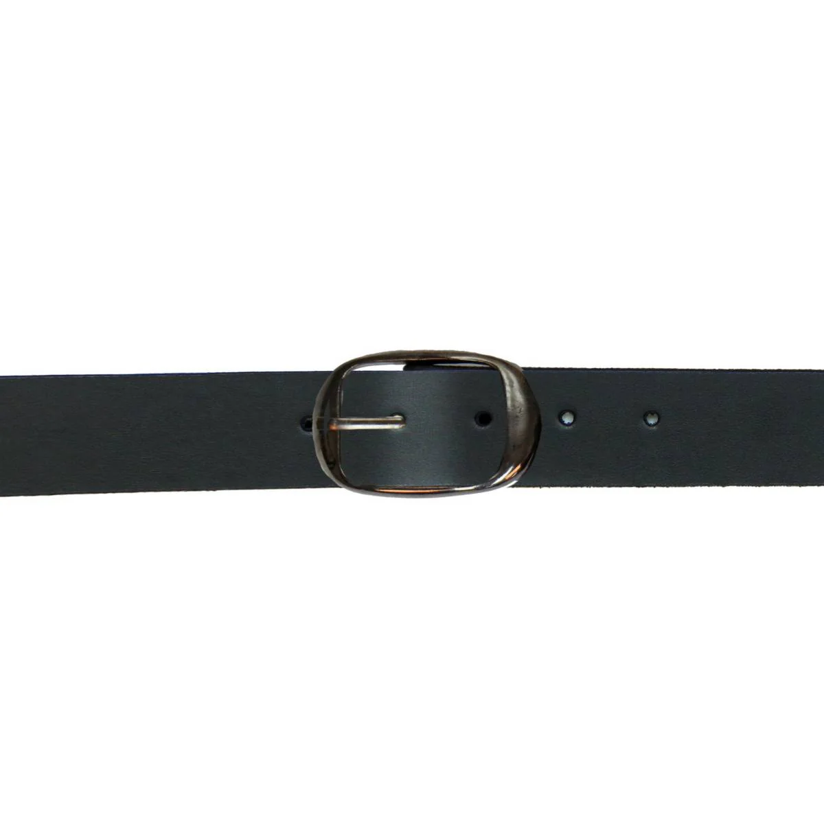 Hot Leathers BLA1135 Men's Don't Thread On Me Black Leather Belt w/ Interchangeable Buckle - 1.5 inches Wide - Image 7