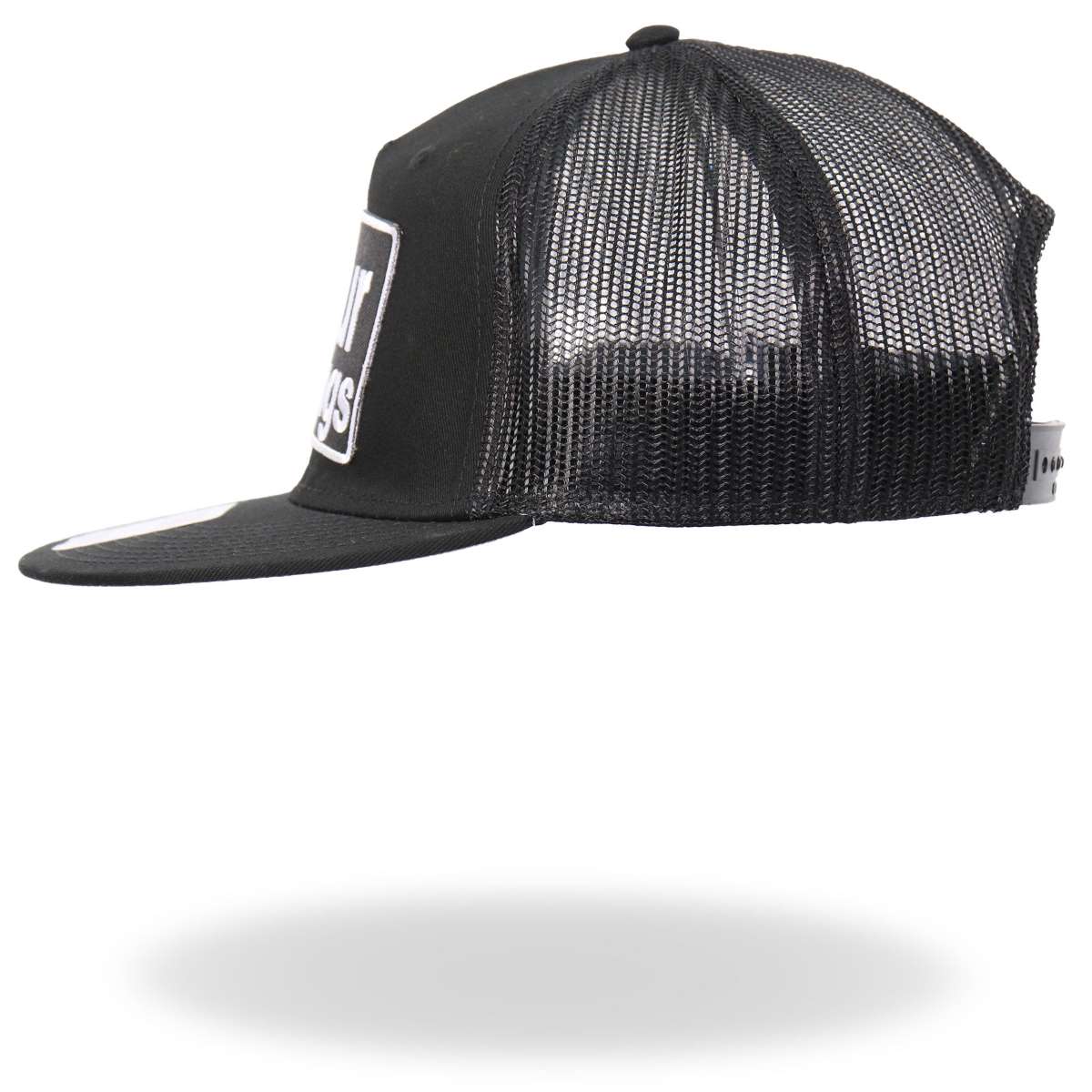 Hot Leathers Black And White Snapback F Your Feelings GSH2033 - Image 3