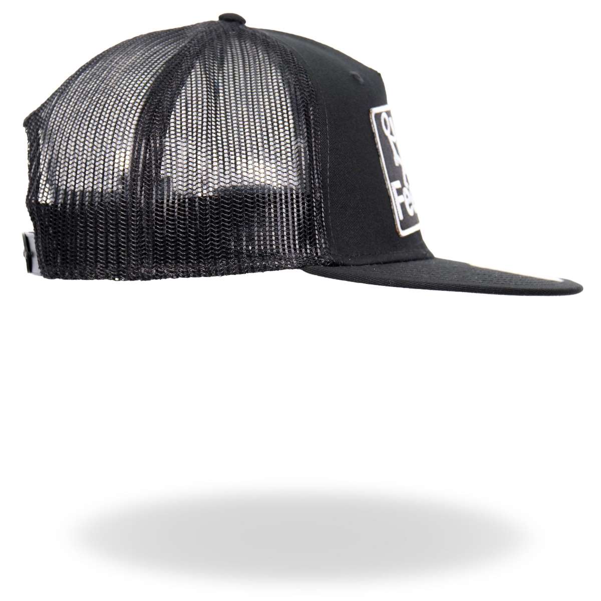 Hot Leathers Black And White Snapback F Your Feelings GSH2033 - Image 5