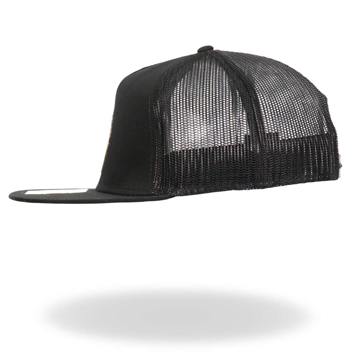 Hot Leathers Black and Yellow F Bomb Snapback Hat GSH2032 - Image 3