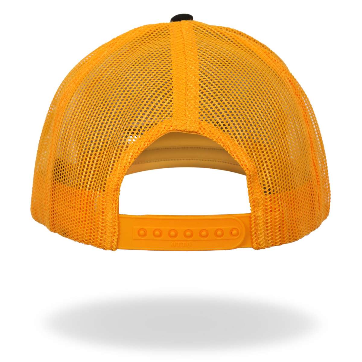 Hot Leathers Black And Yellow Trucker Hat Local Dive Bar GSH1048 - Image 4