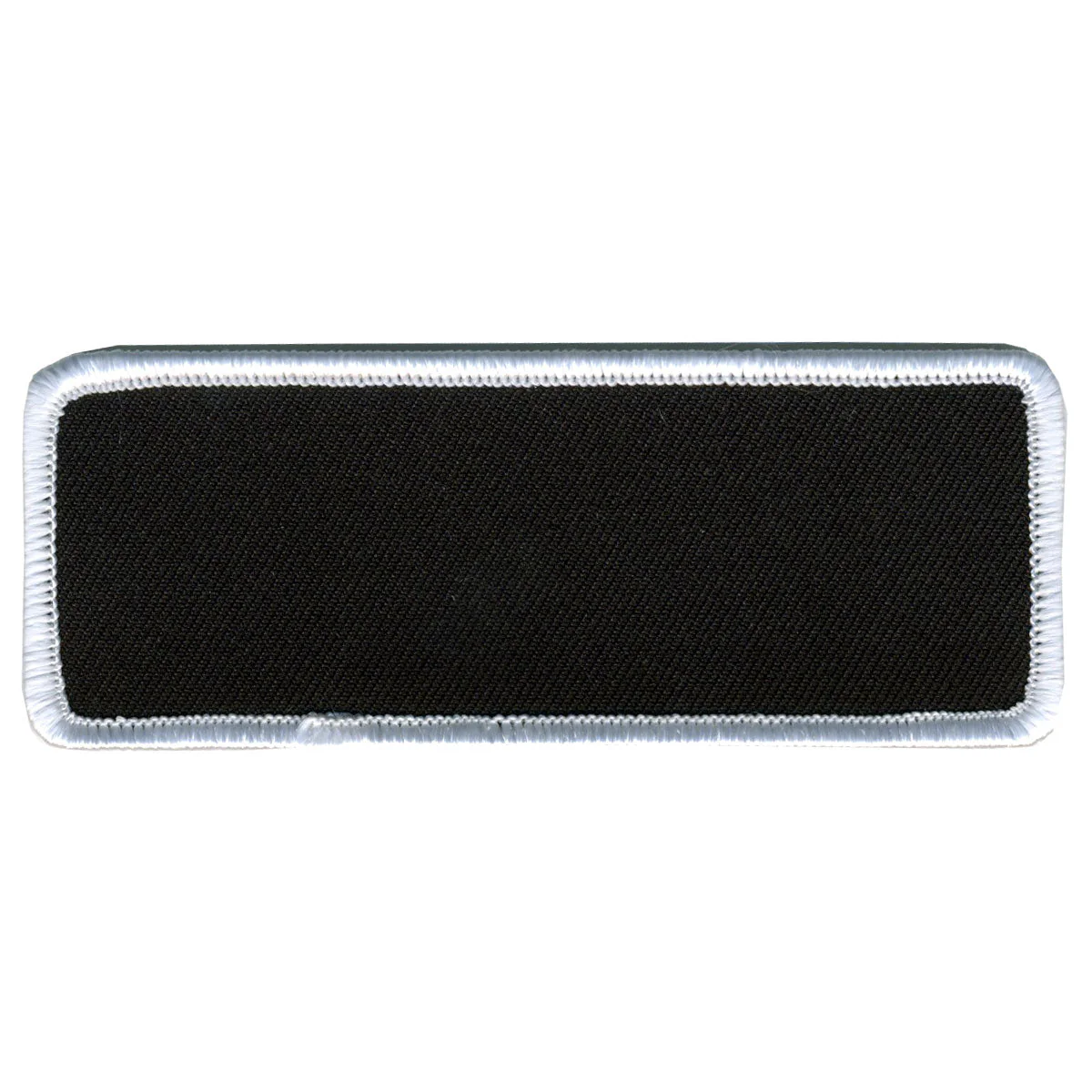 Hot Leathers Blank w/ White Trim 4" x 1.5" Patch PPP1002