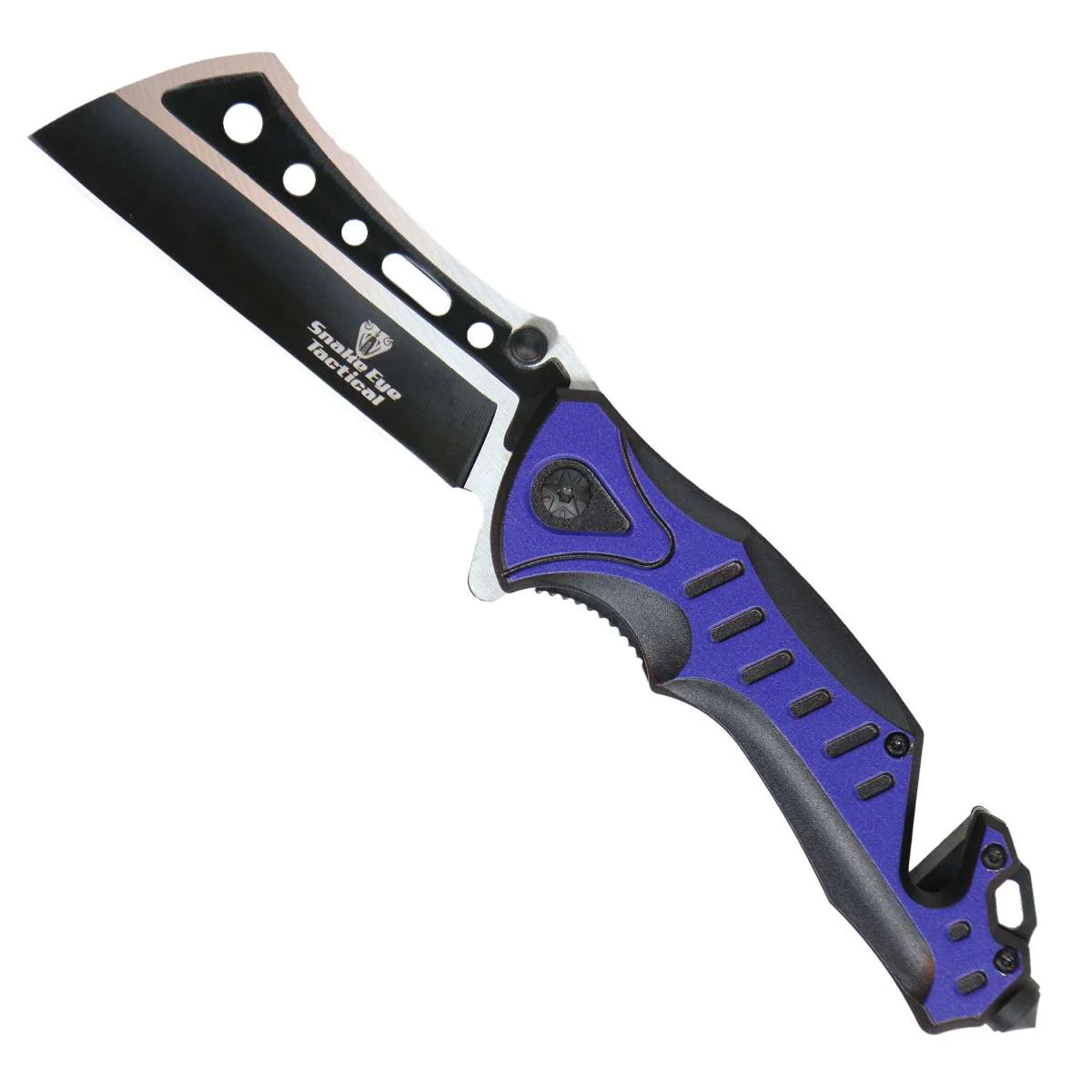 Hot Leathers Blue Tactical Knife KNA1143 - Image 2