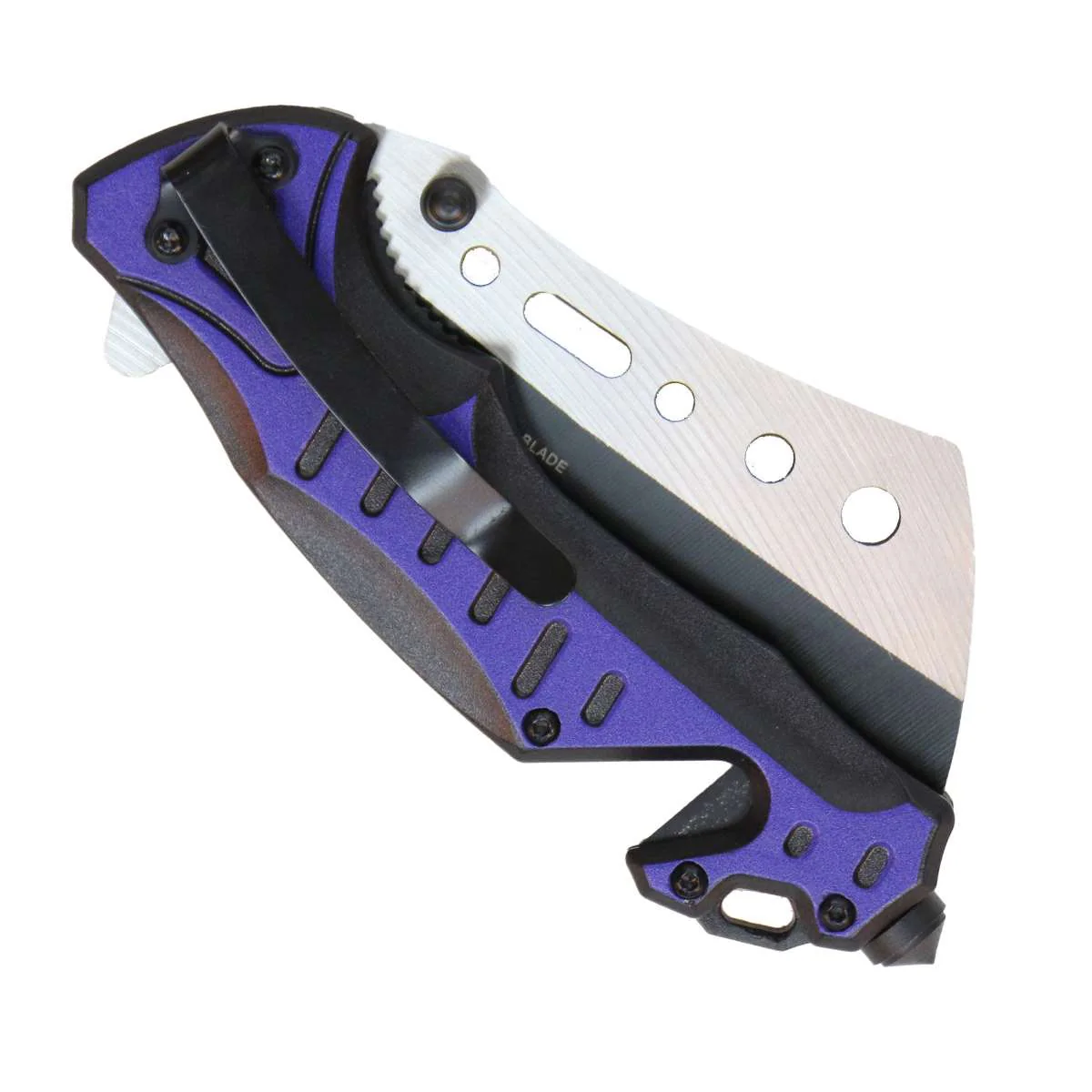 Hot Leathers Blue Tactical Knife KNA1143 - Image 4