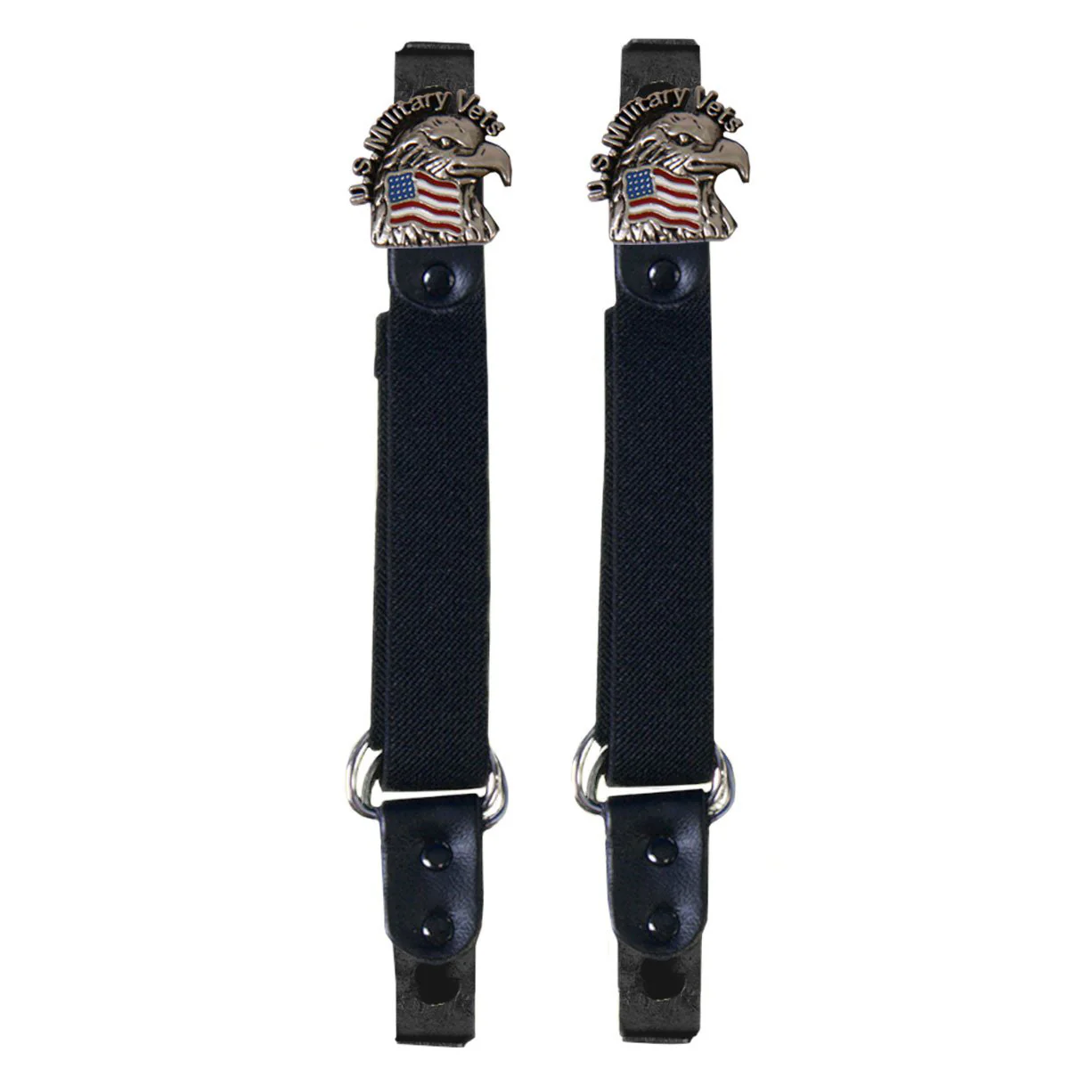 Hot Leathers BUA2024 US Military Vets Eagle Motorcycle Riding Pant Bungees - Image 2