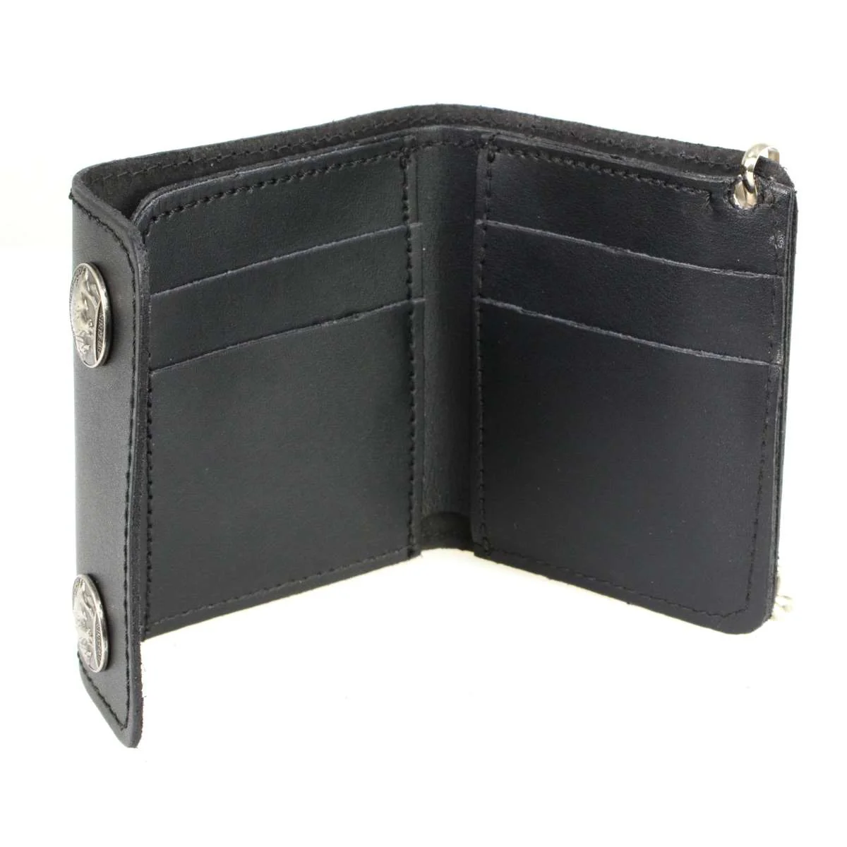 Hot Leathers Buffalo Nickel Bi-Fold Wallet WLA1001 - Image 6