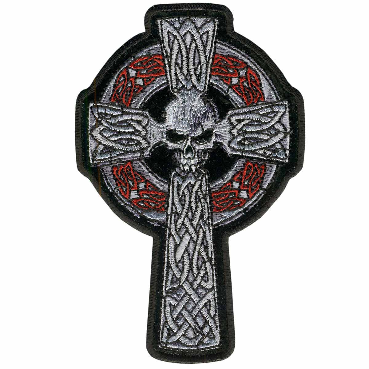Hot Leathers Celtic Cross 7" x 11" Patch PPA3377