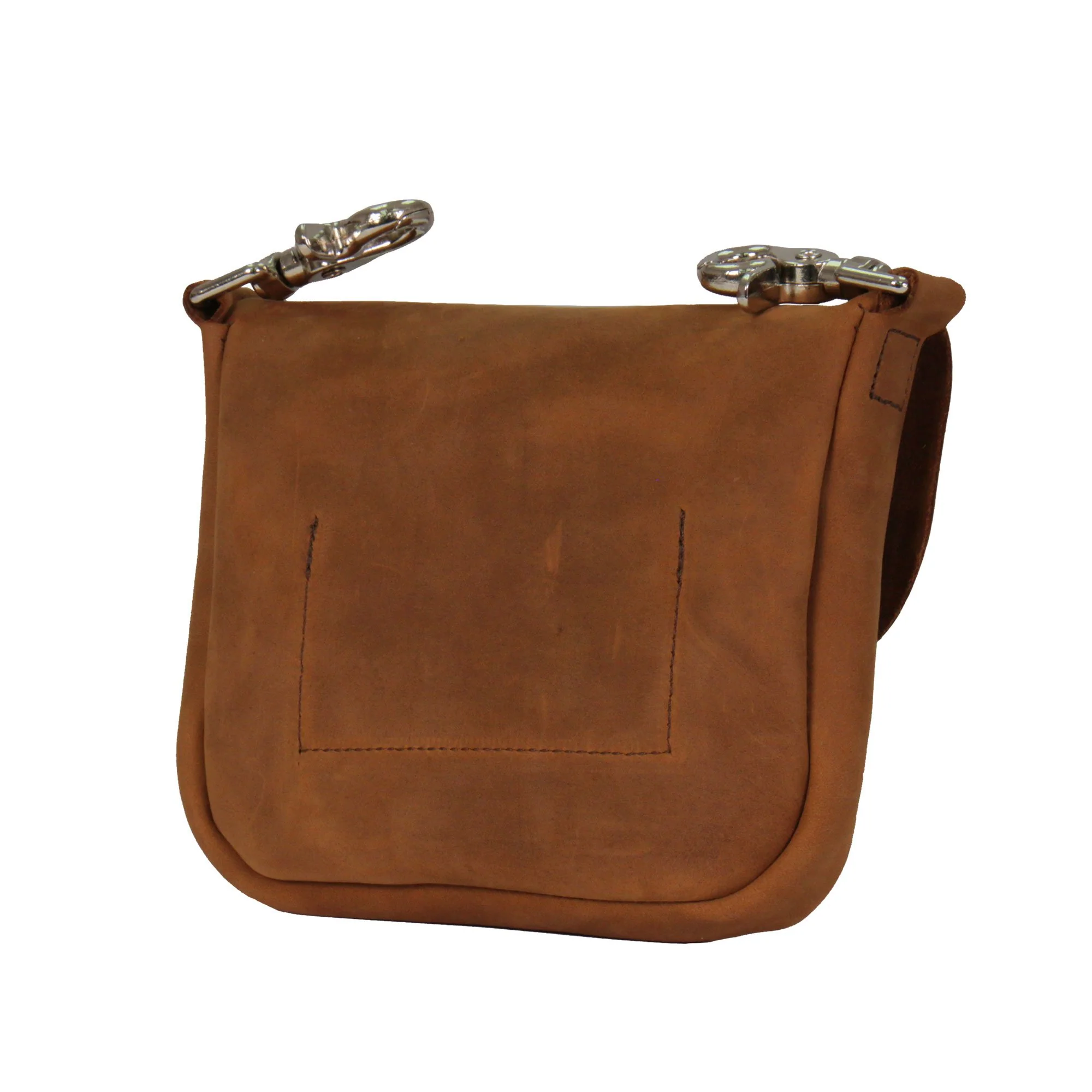 Hot Leathers CPL5002 Distressed Brown Leather Ladies Clip Pouch - Image 3