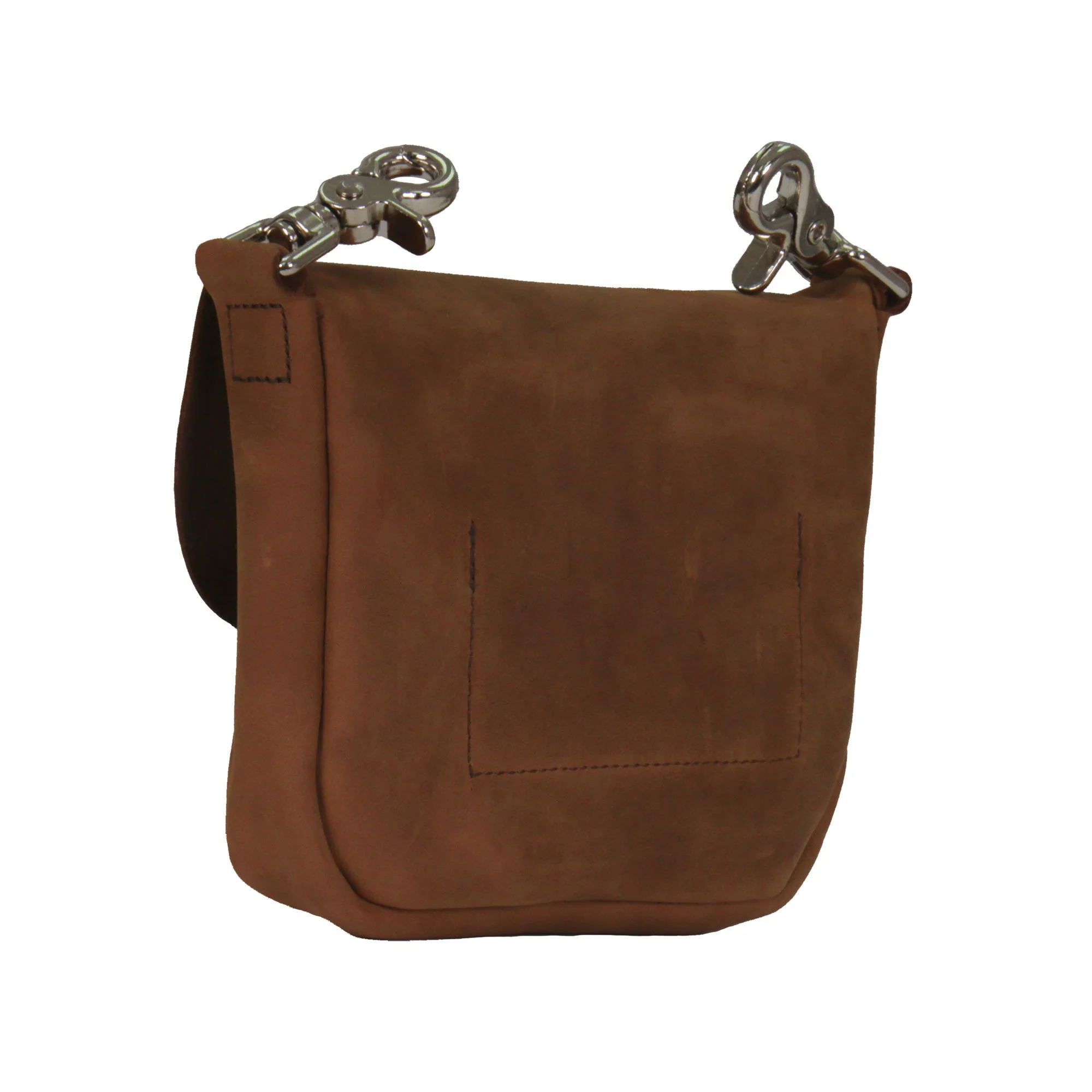 Hot Leathers CPL5002 Distressed Brown Leather Ladies Clip Pouch - Image 4