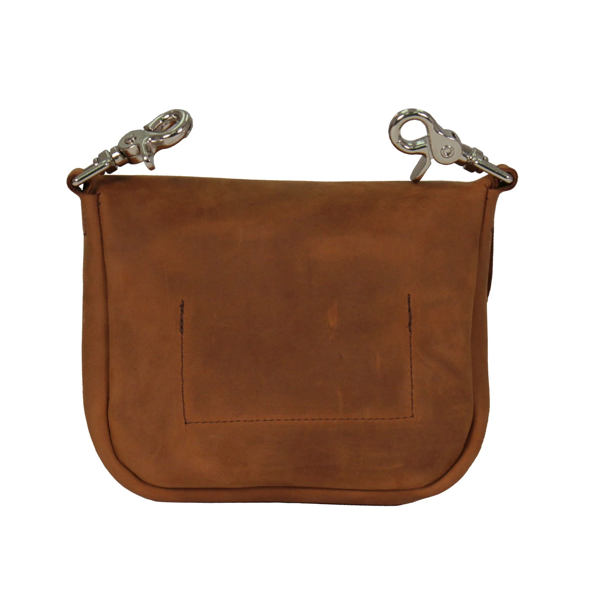 Hot Leathers CPL5002 Distressed Brown Leather Ladies Clip Pouch - Image 6