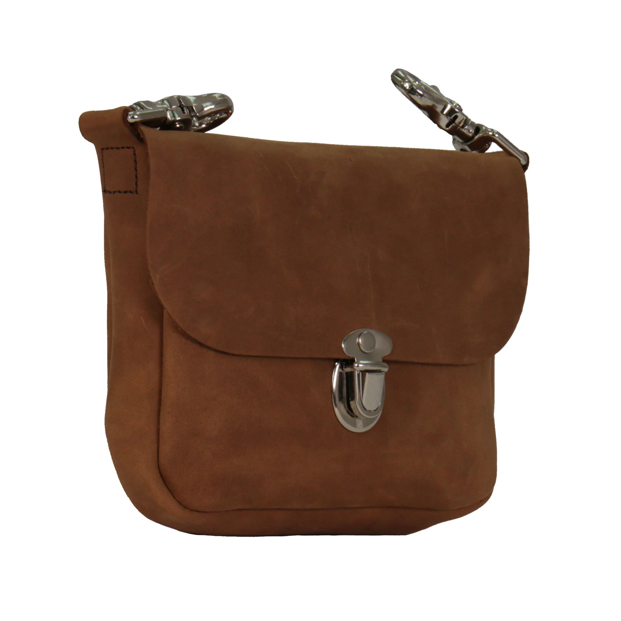 Hot Leathers CPL5002 Distressed Brown Leather Ladies Clip Pouch - Image 7