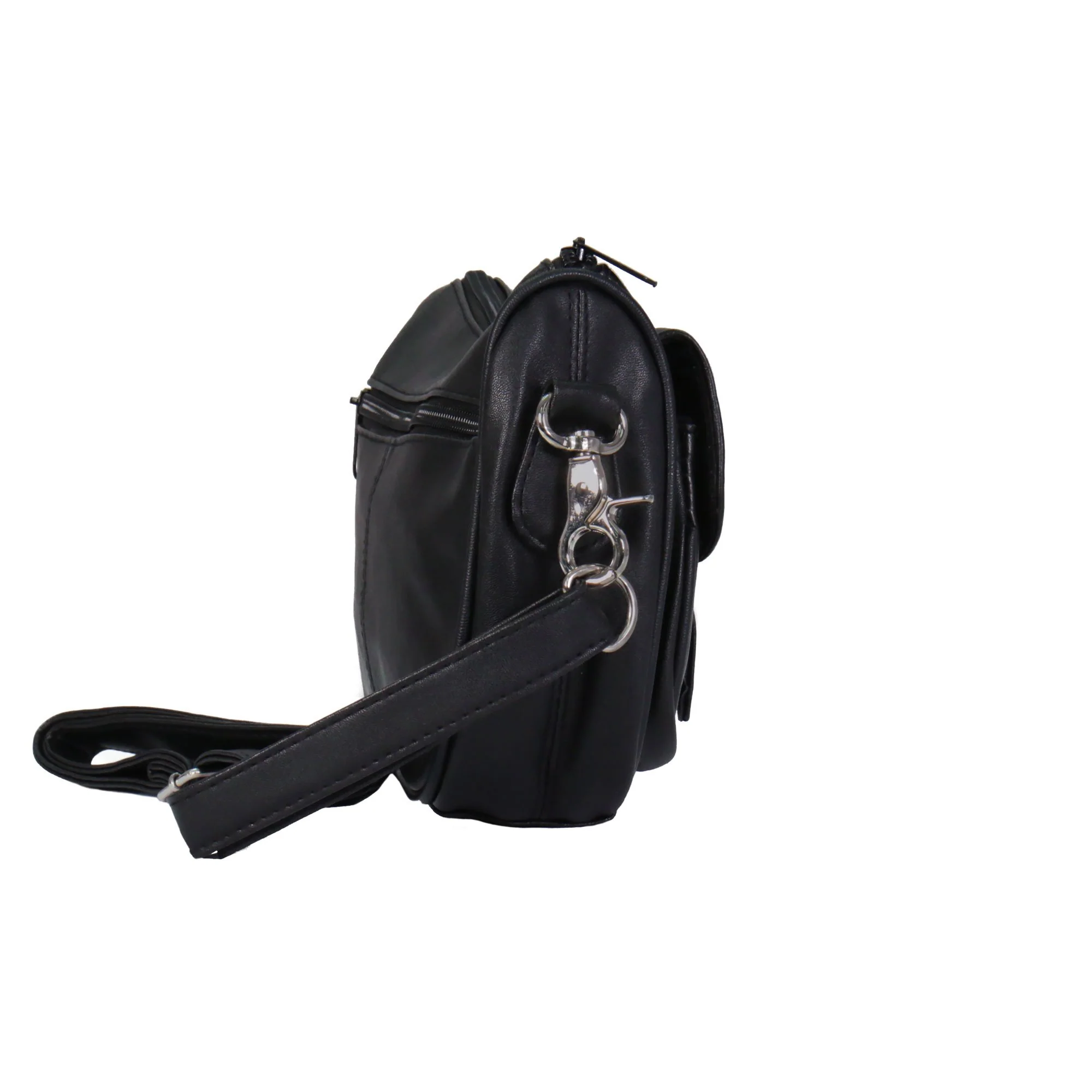 Hot Leathers CPL5006 Black Ladies Four Pocket Clip Pouch - Image 3