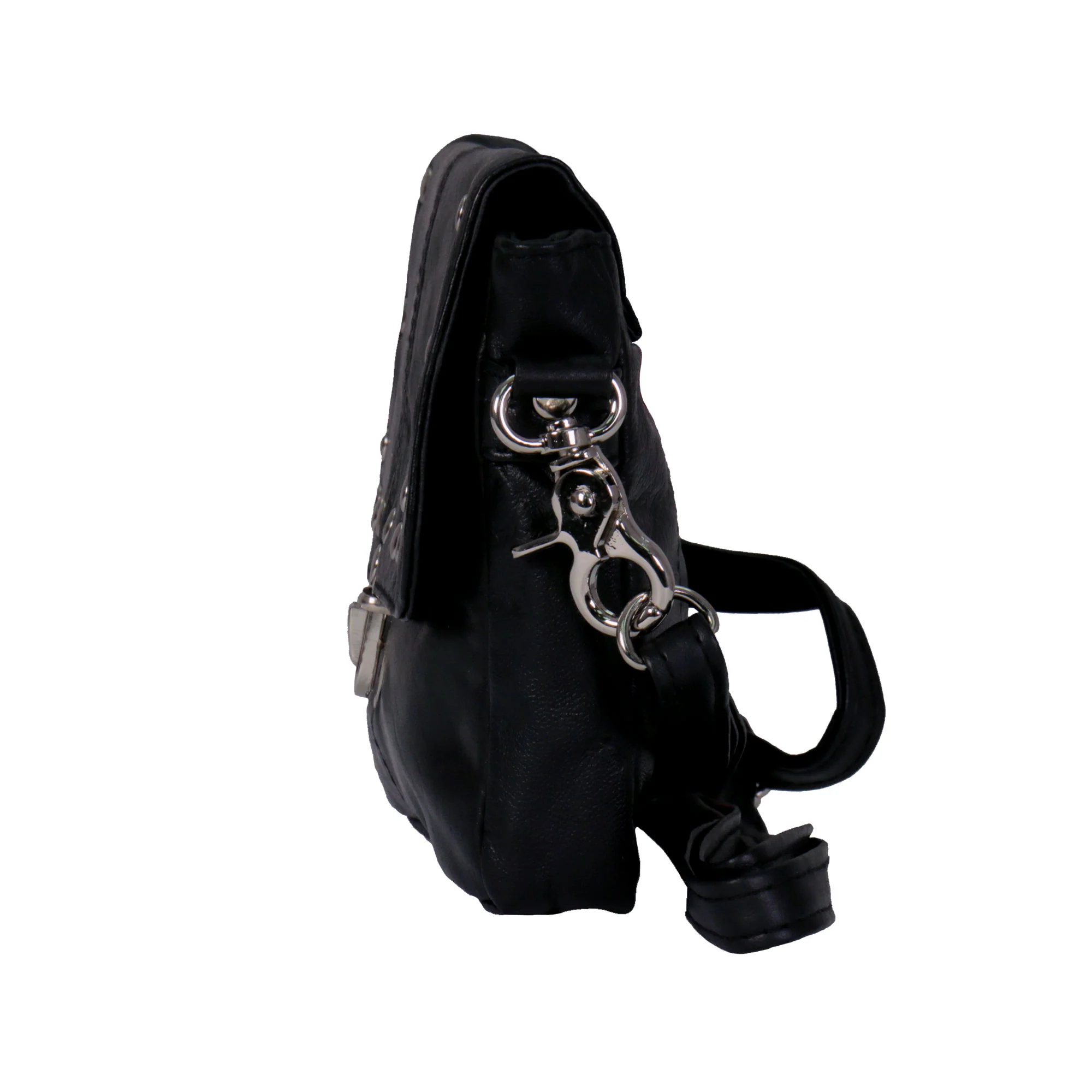 Hot Leathers CPS1010 Leather Clip Pouch with Studs - Image 3