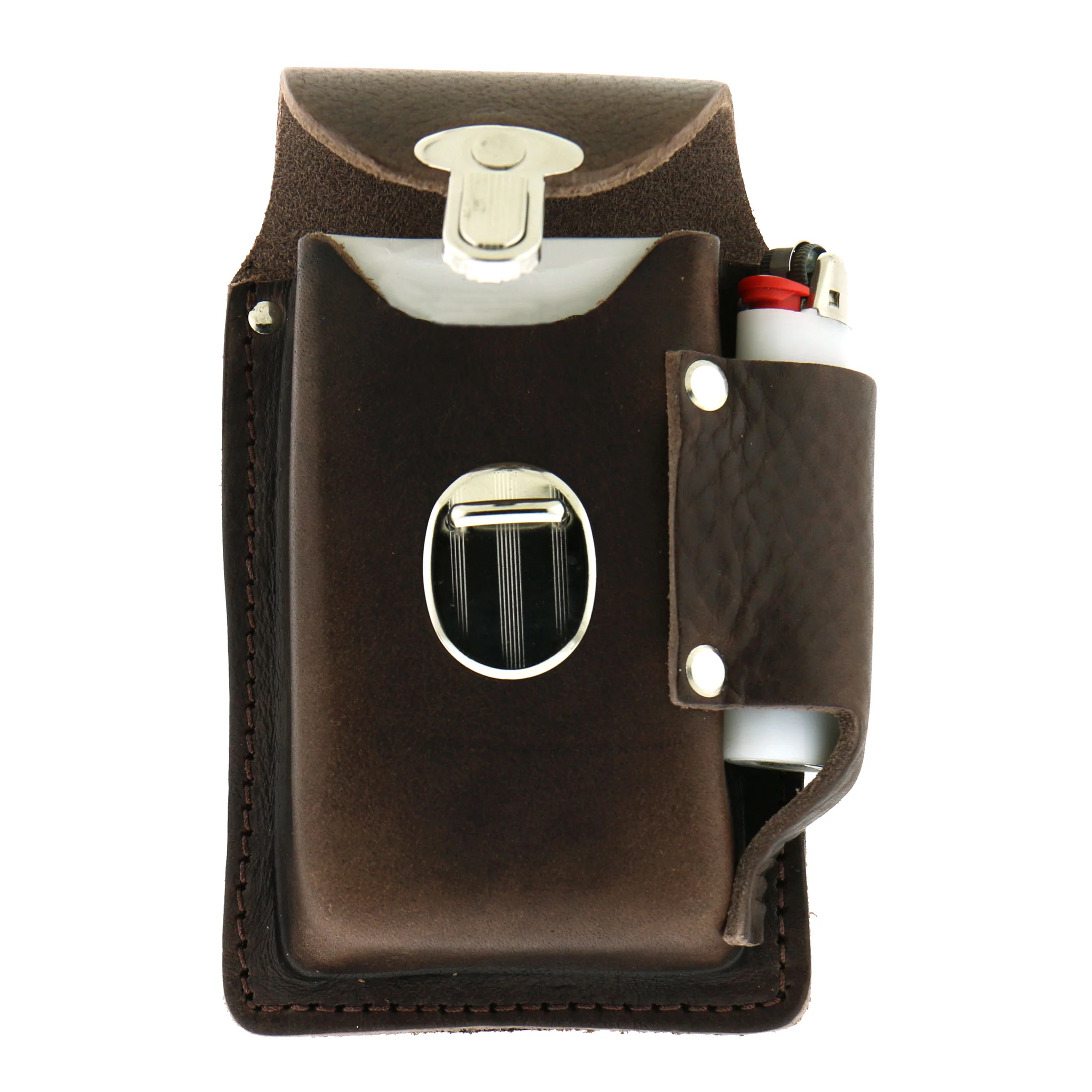 Hot Leathers CSB1010 Cigarette Case with Lighter Pouch - Image 7
