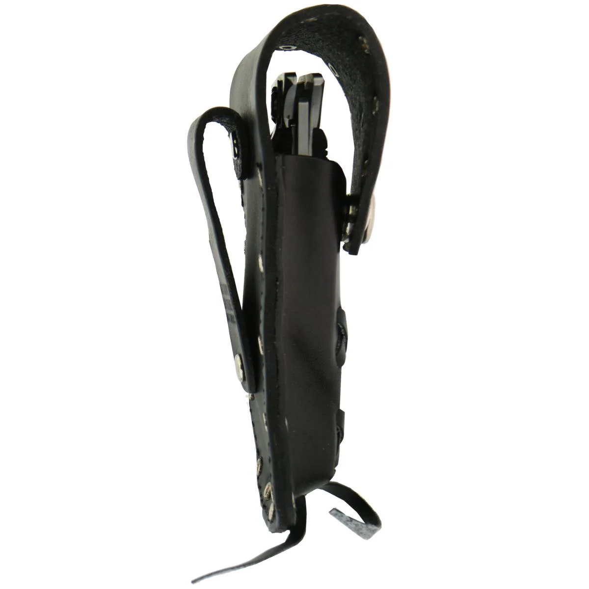 Hot Leathers CSF1001 Leather Knife Case with Rivets and Snap Closure - Image 4