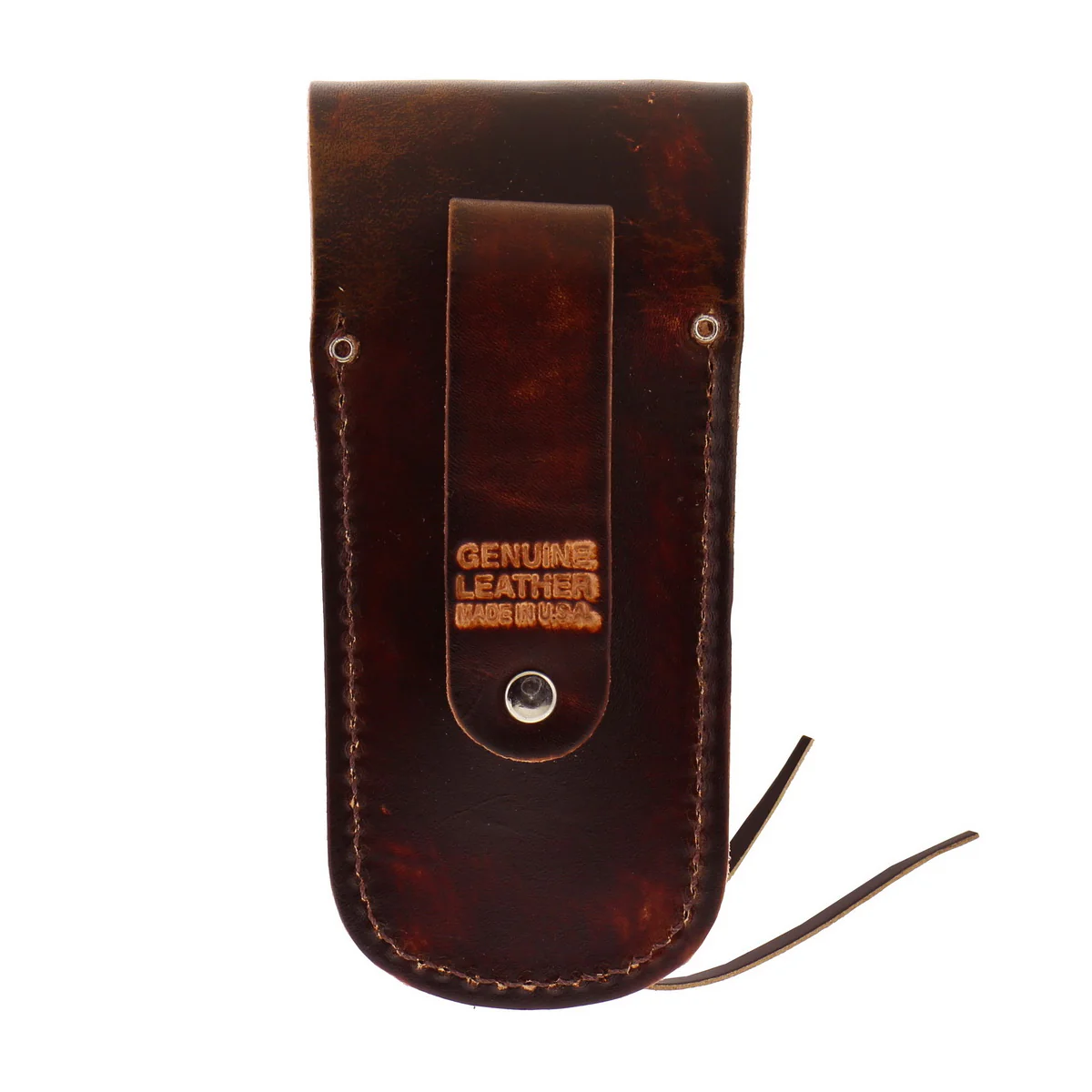 Hot Leathers CSF1002 Brown Leather Laced Knife Case - Image 2