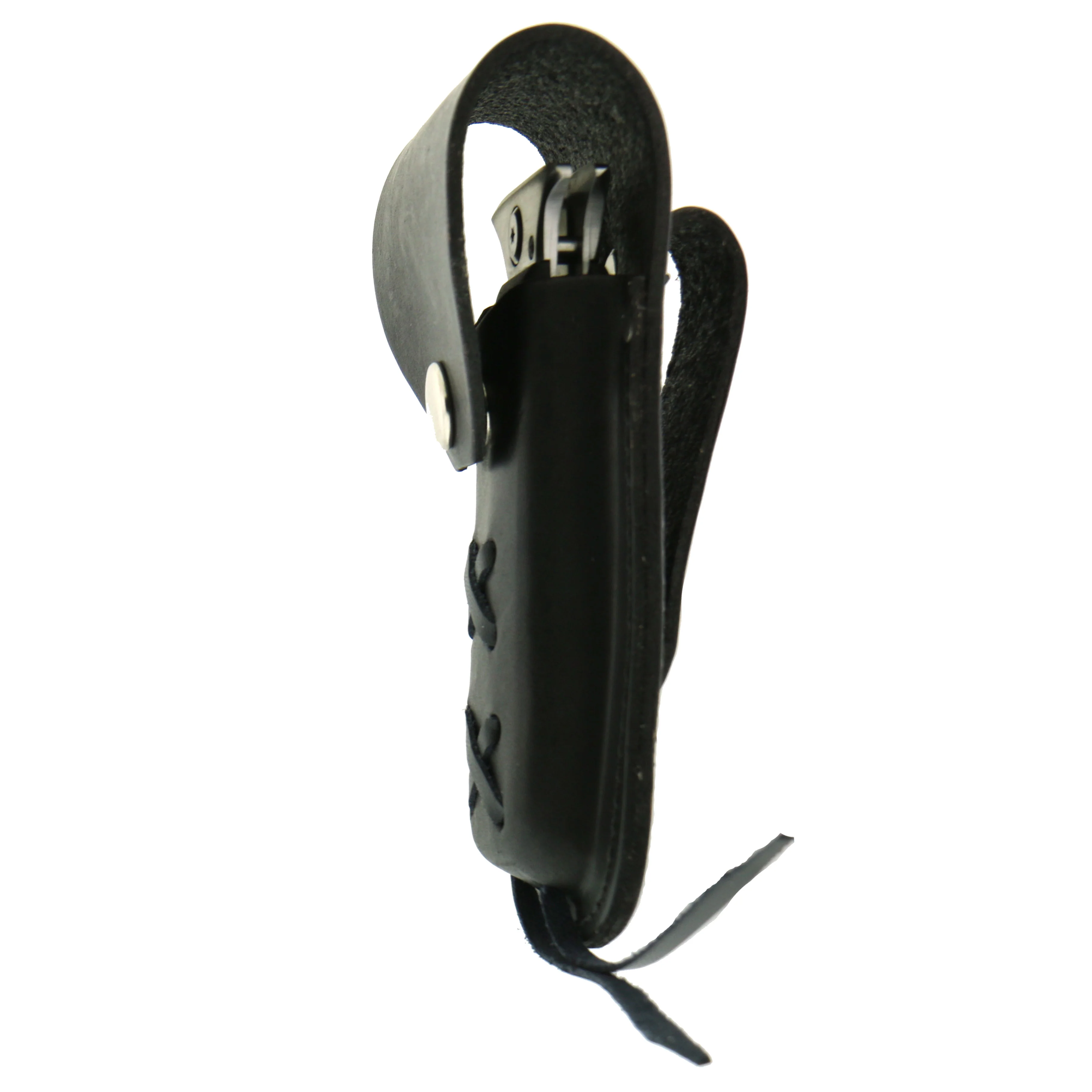 Hot Leathers CSF1006 Black Leather Knife Case with Snap Closure - Image 3