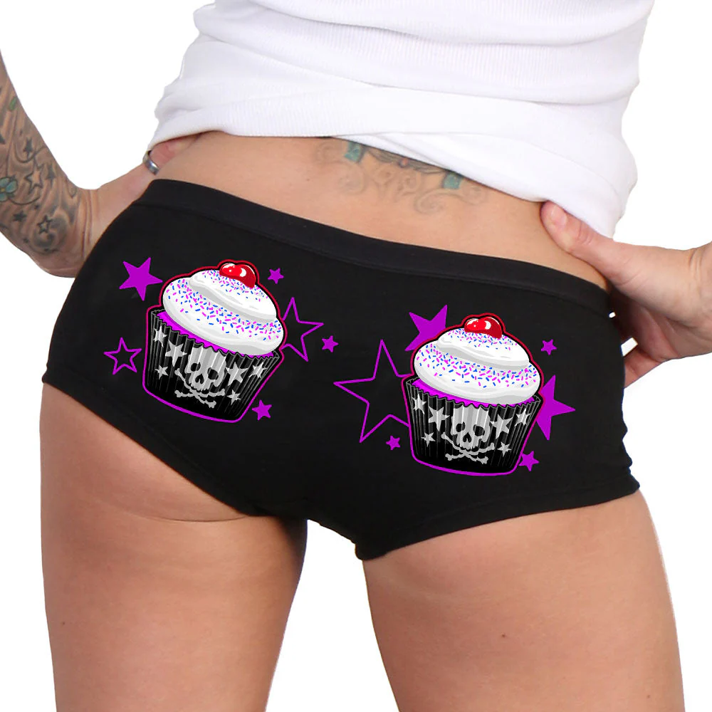 Hot Leathers Cupcake Boy Shorts PTB7532 - Image 2