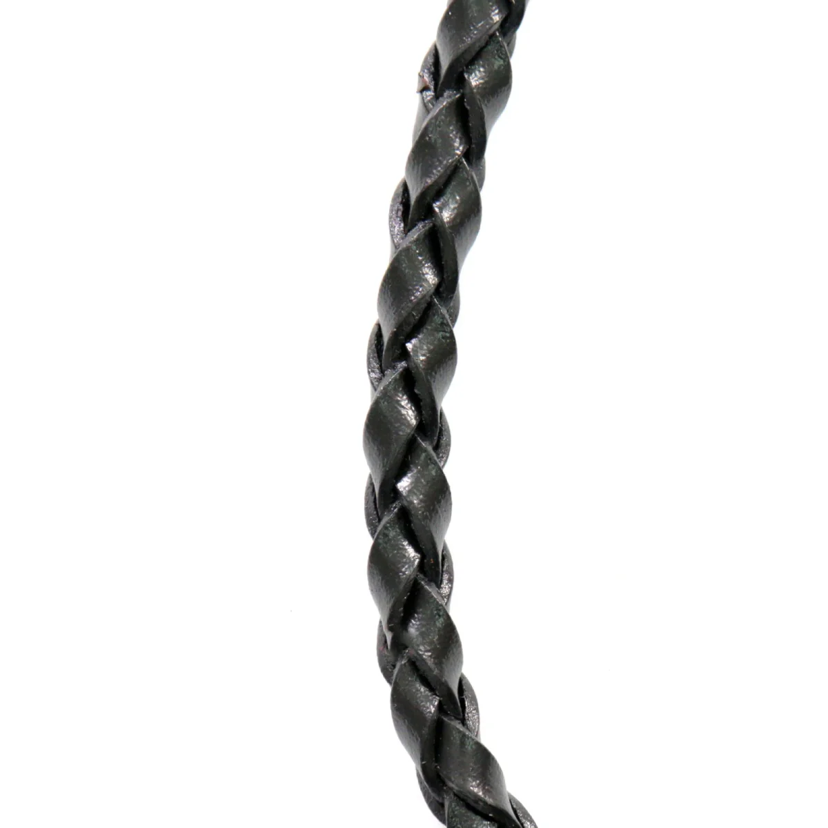 Hot Leathers CWA1046 18" Braided Leather Wallet Chain - Image 2