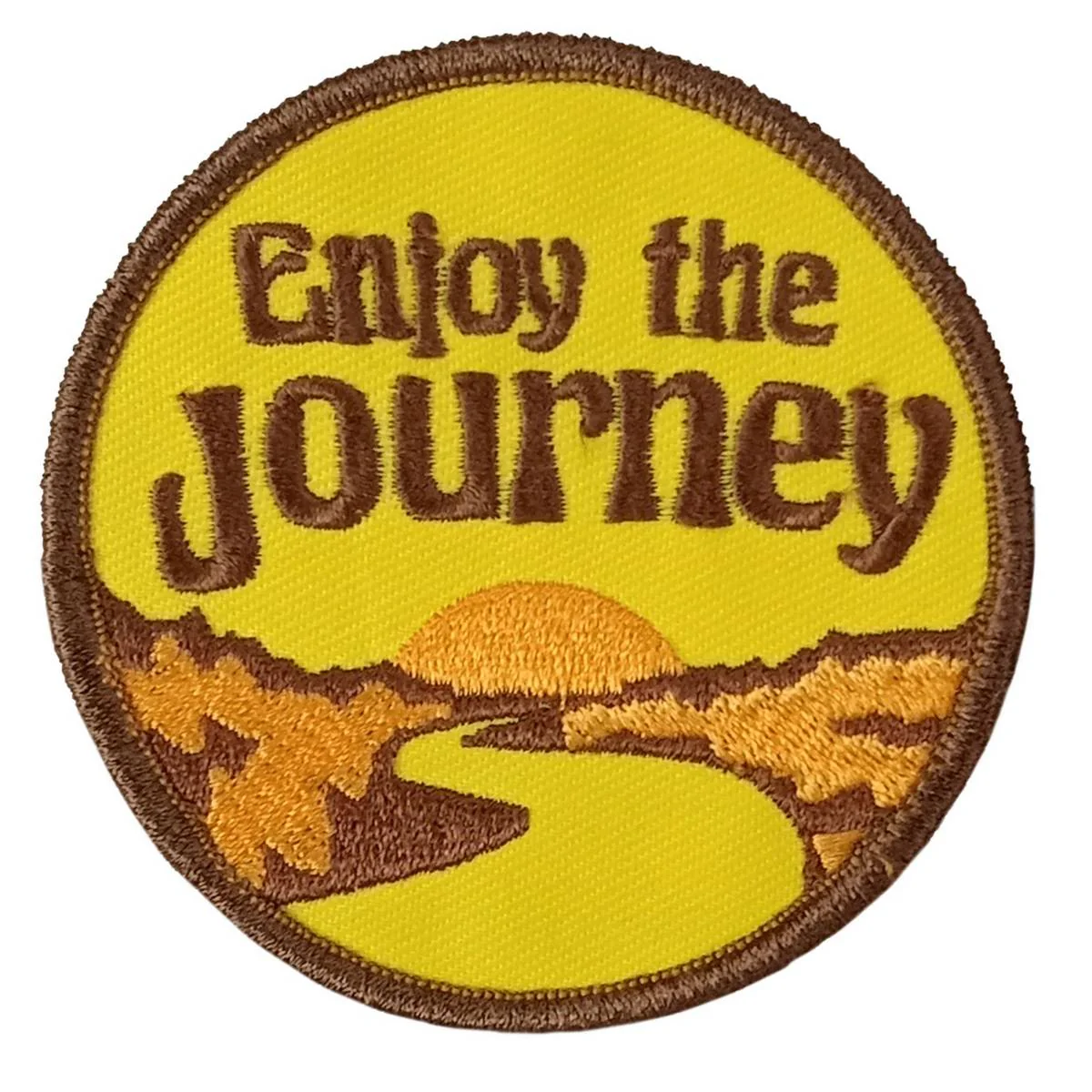 Hot Leathers Enjoy The Journey 3" X 3" Embroidered Patch PPW1168