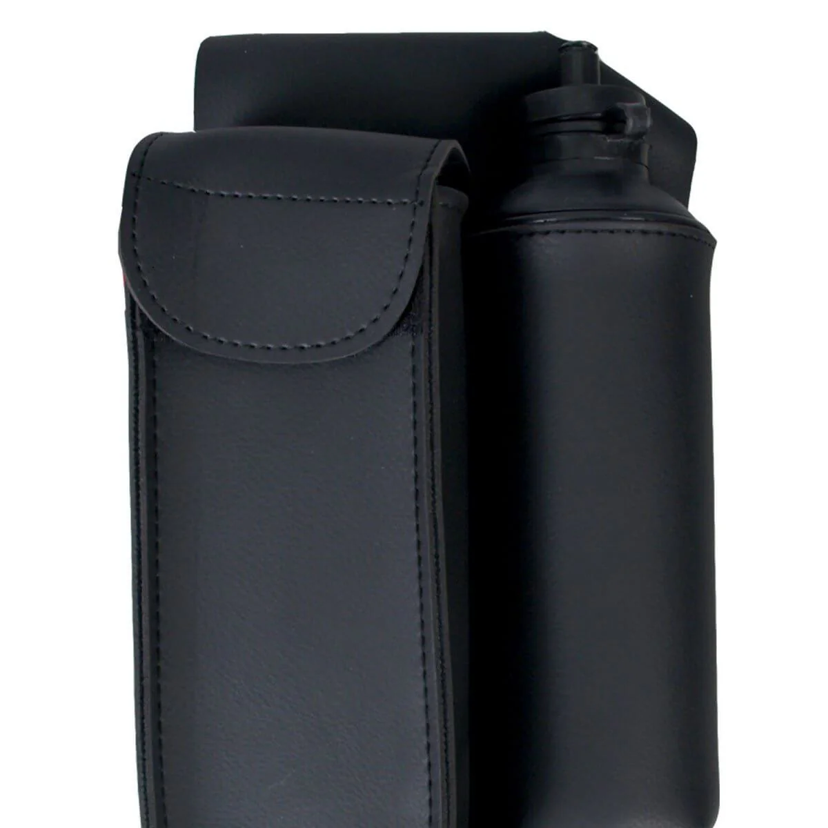 Hot Leathers FCA1001 Road King Fairing Case, Storage Pouch with Bottle Holder-Left Side - Image 2