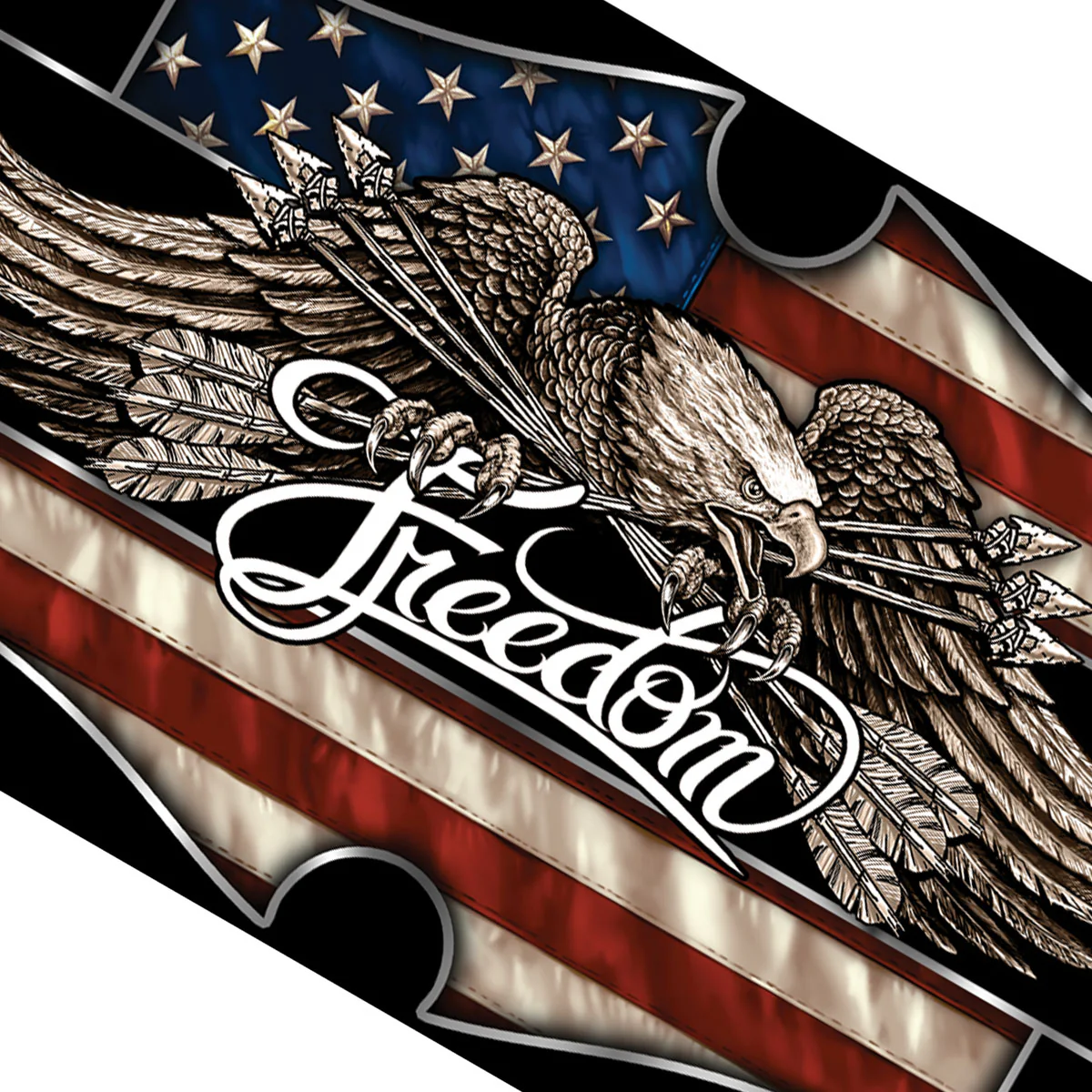 Hot Leathers FGA1065 Freedom Eagle Flag - Image 2