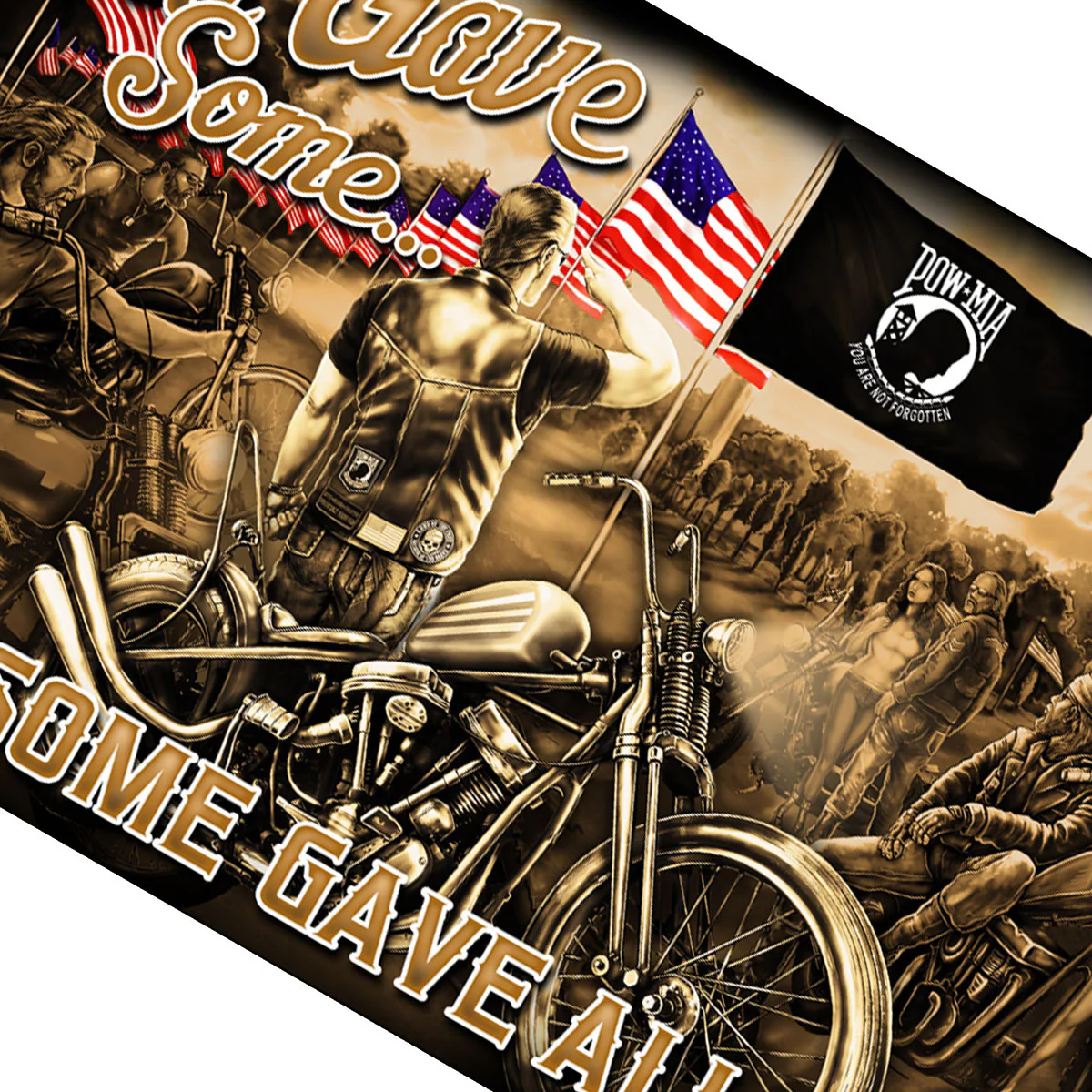 Hot Leathers FGA1074 Remembrance Flag - Image 2